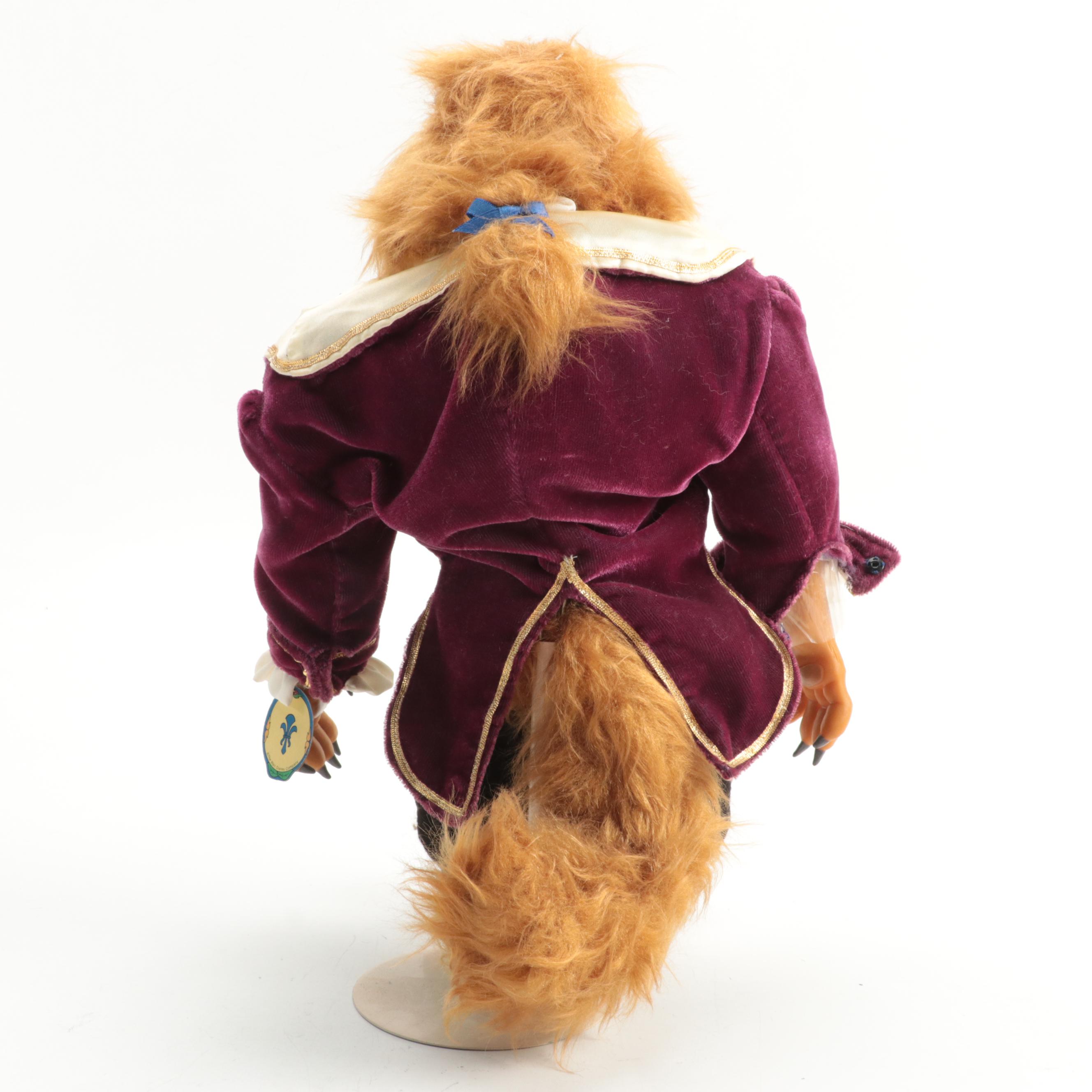 Dakin Disney "Beauty and the Beast" Vinyl Beast Doll, Late 20th Century
