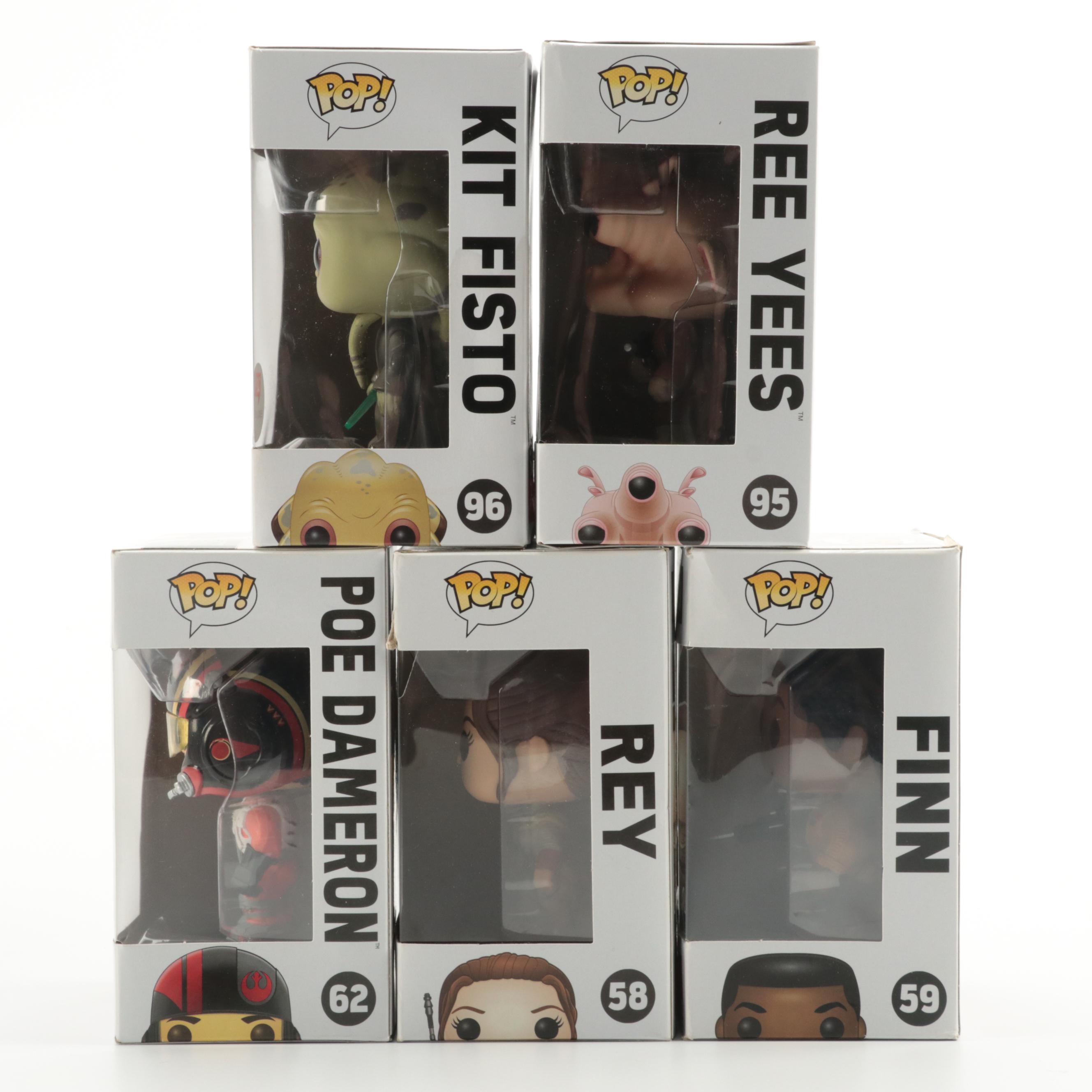 Disney Star Wars Funko Pop! Including Kylo Ren, Finn, Kit Fisto and More