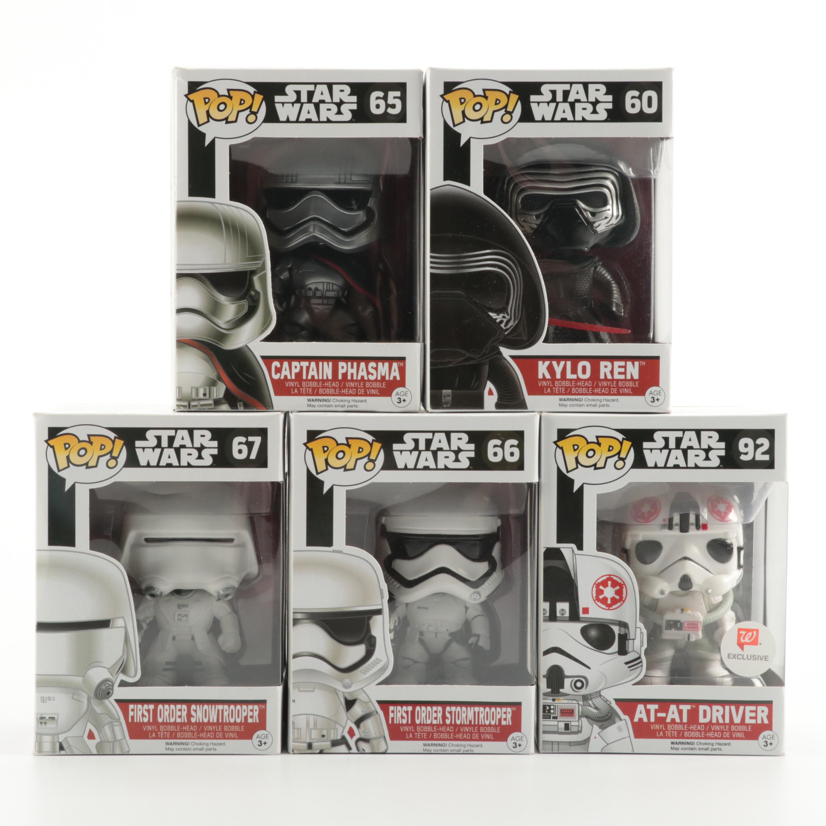 Disney Star Wars Funko Pop! Including Kylo Ren, Finn, Kit Fisto and More
