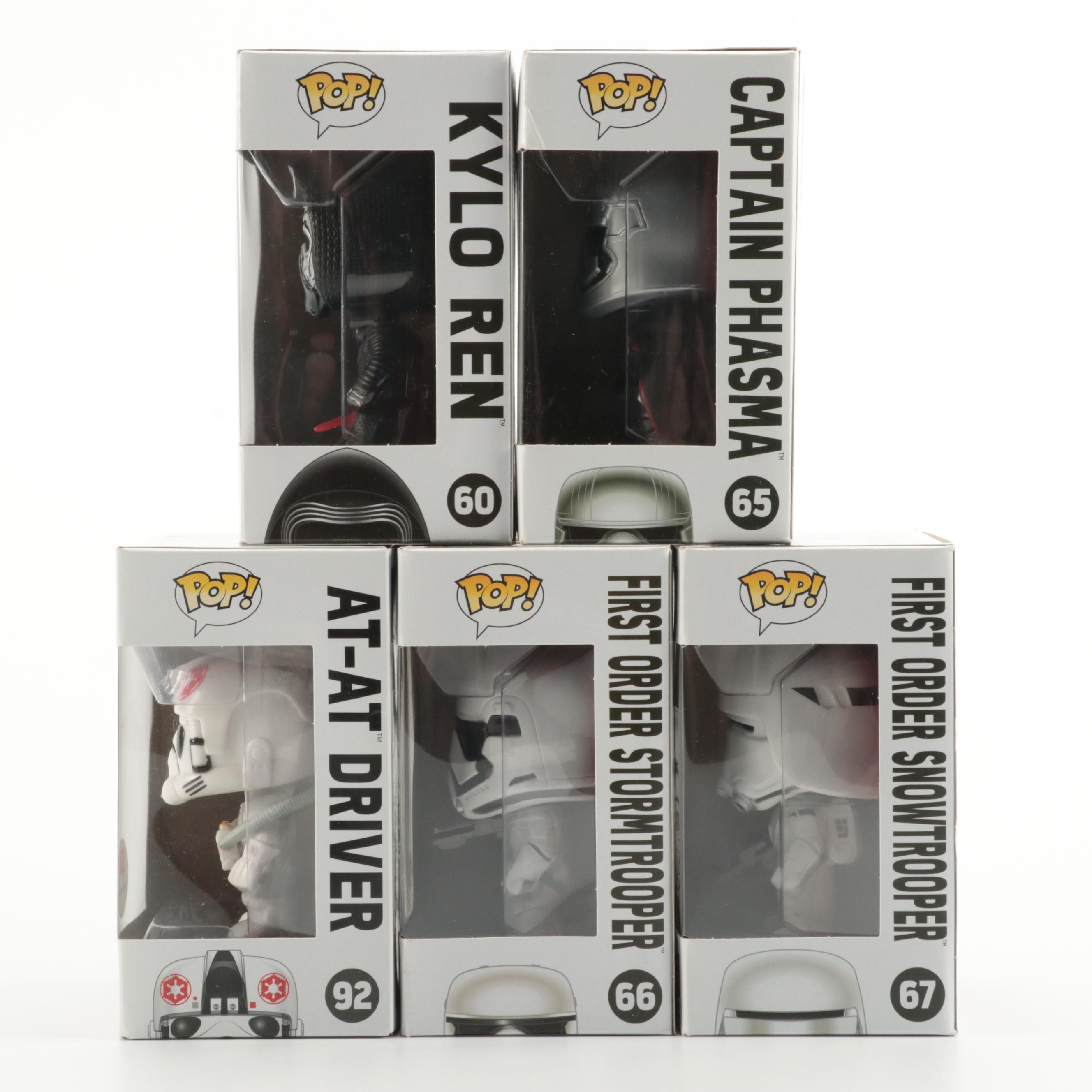 Disney Star Wars Funko Pop! Including Kylo Ren, Finn, Kit Fisto and More