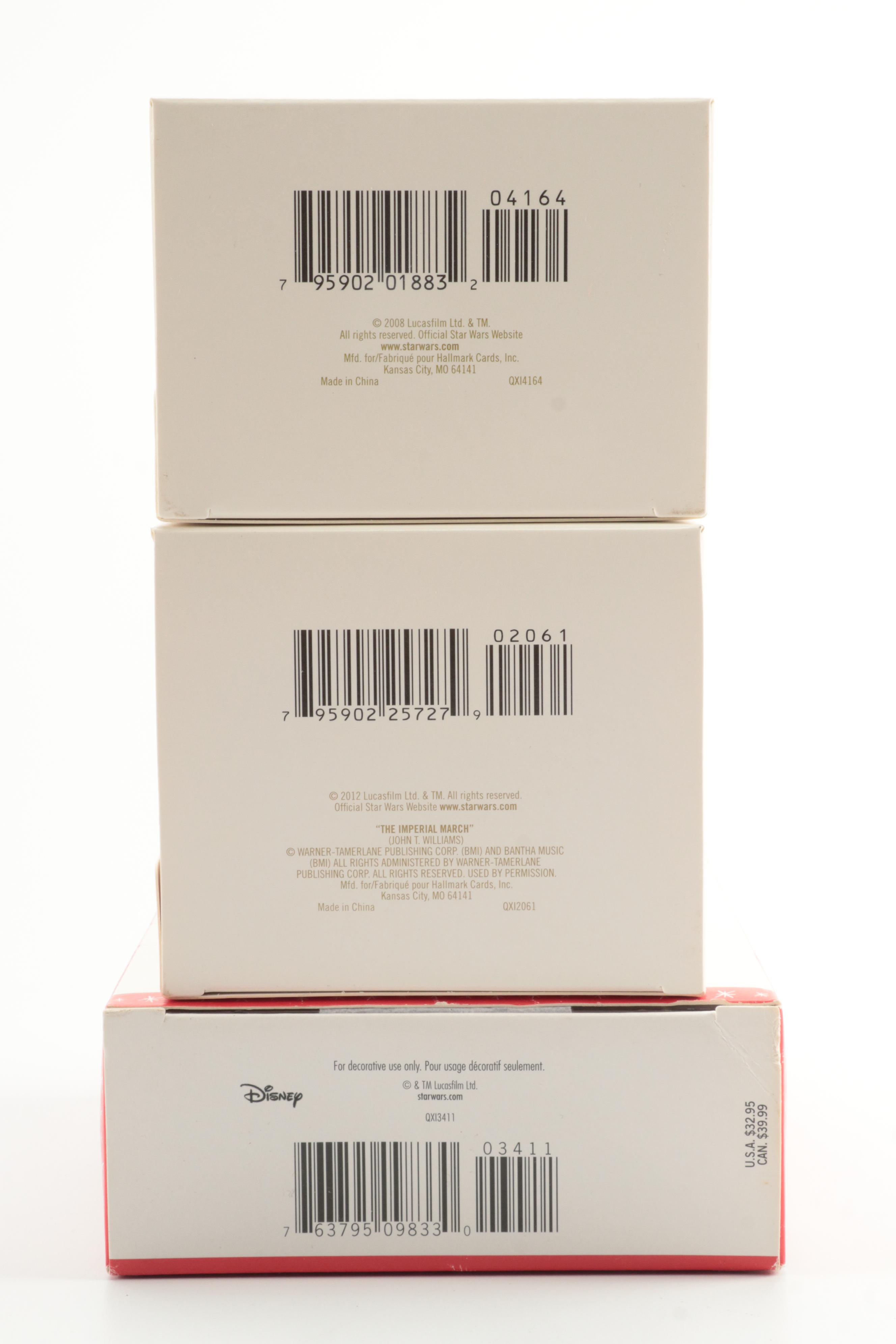 Hallmark Keepsake Star Wars Tree Ornaments