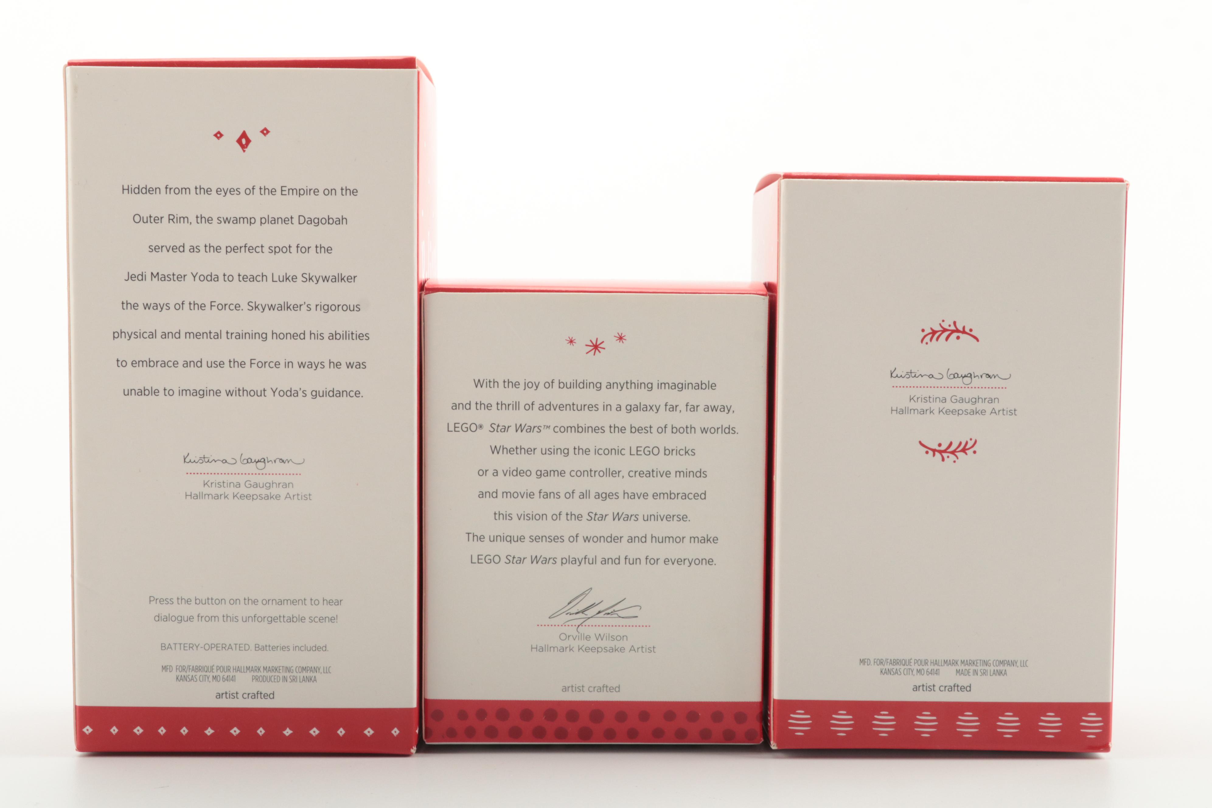 Hallmark Keepsake Star Wars Tree Ornaments