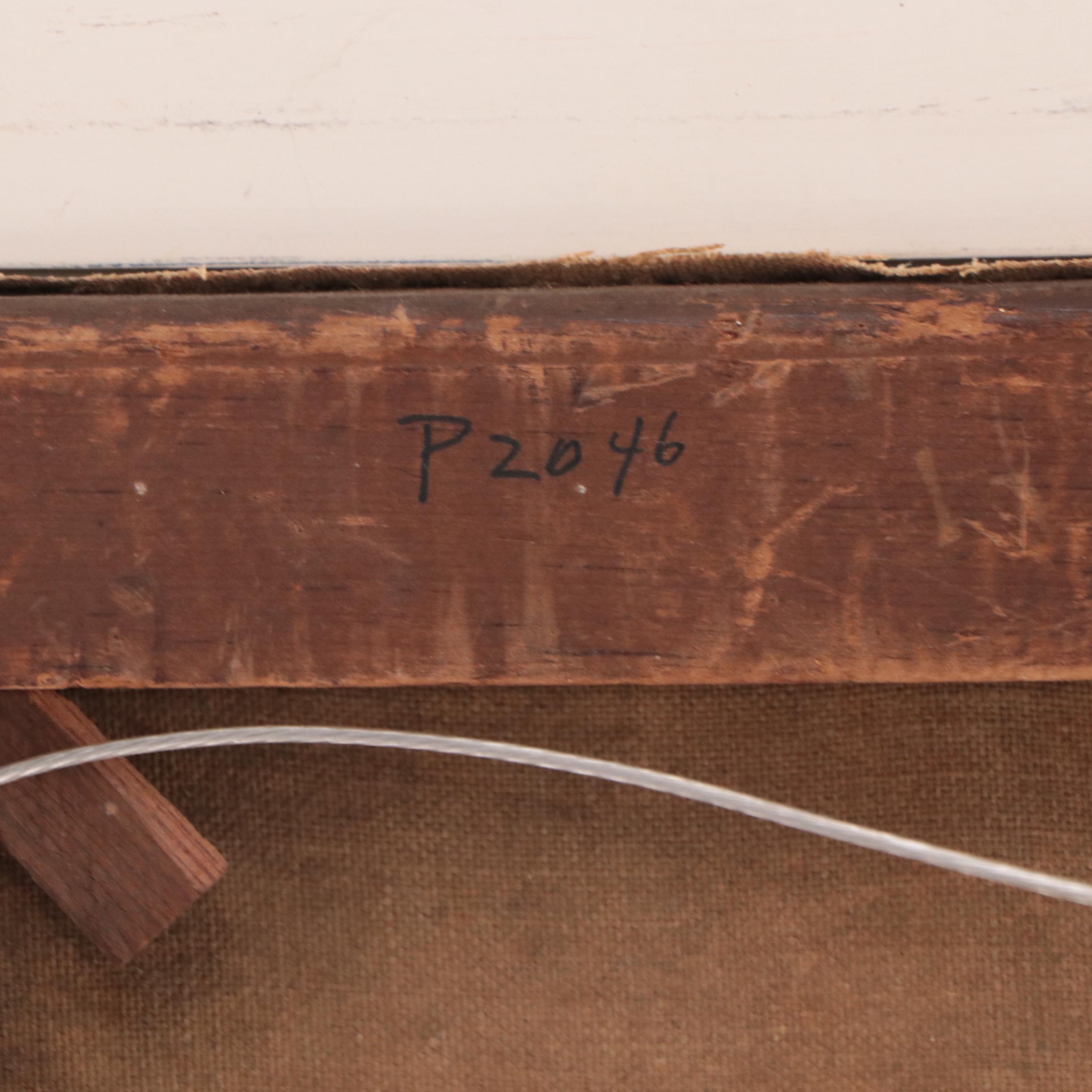 Oil Painting of Hunting Scene