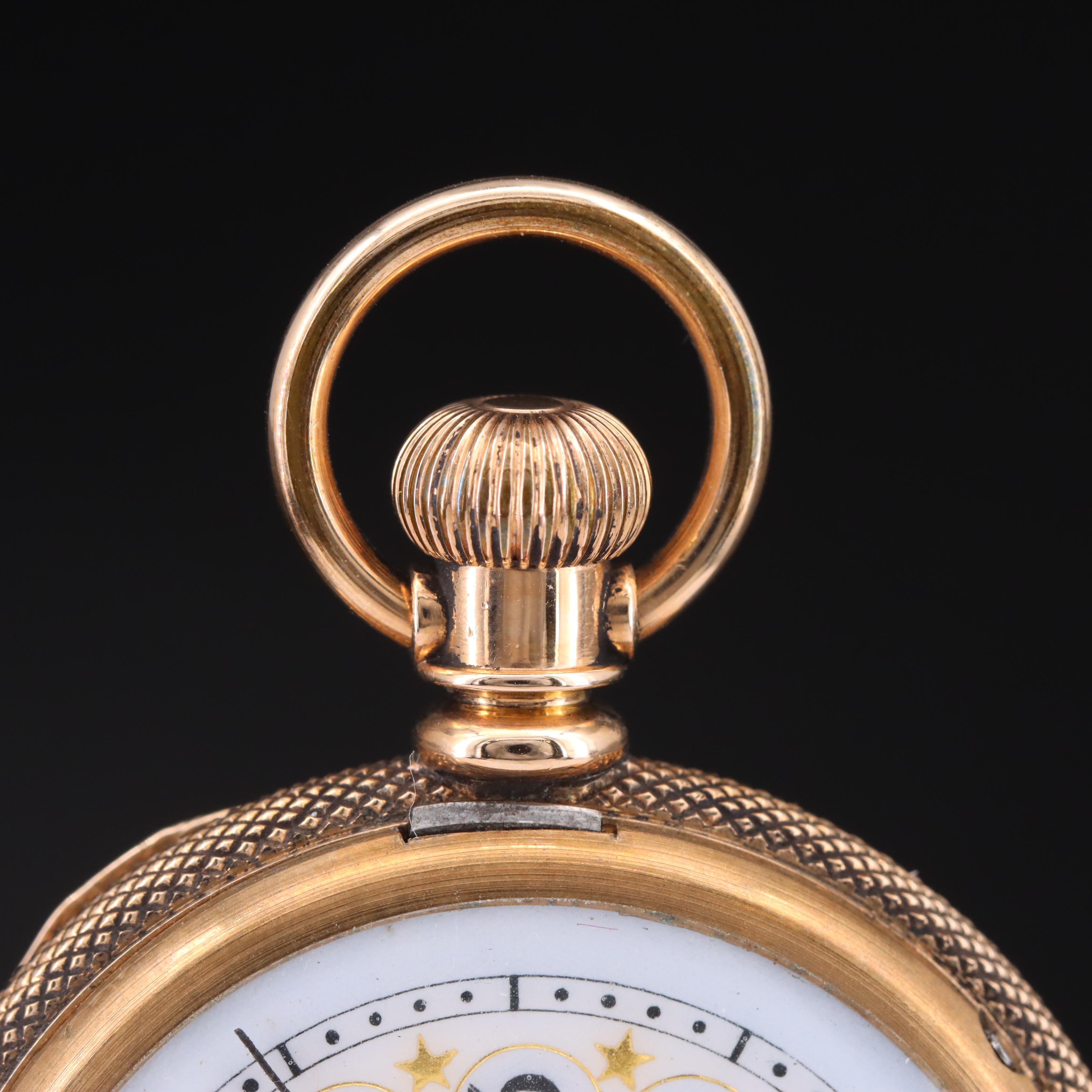 1892 14K New York Standard Watch Co. Pocket Watch