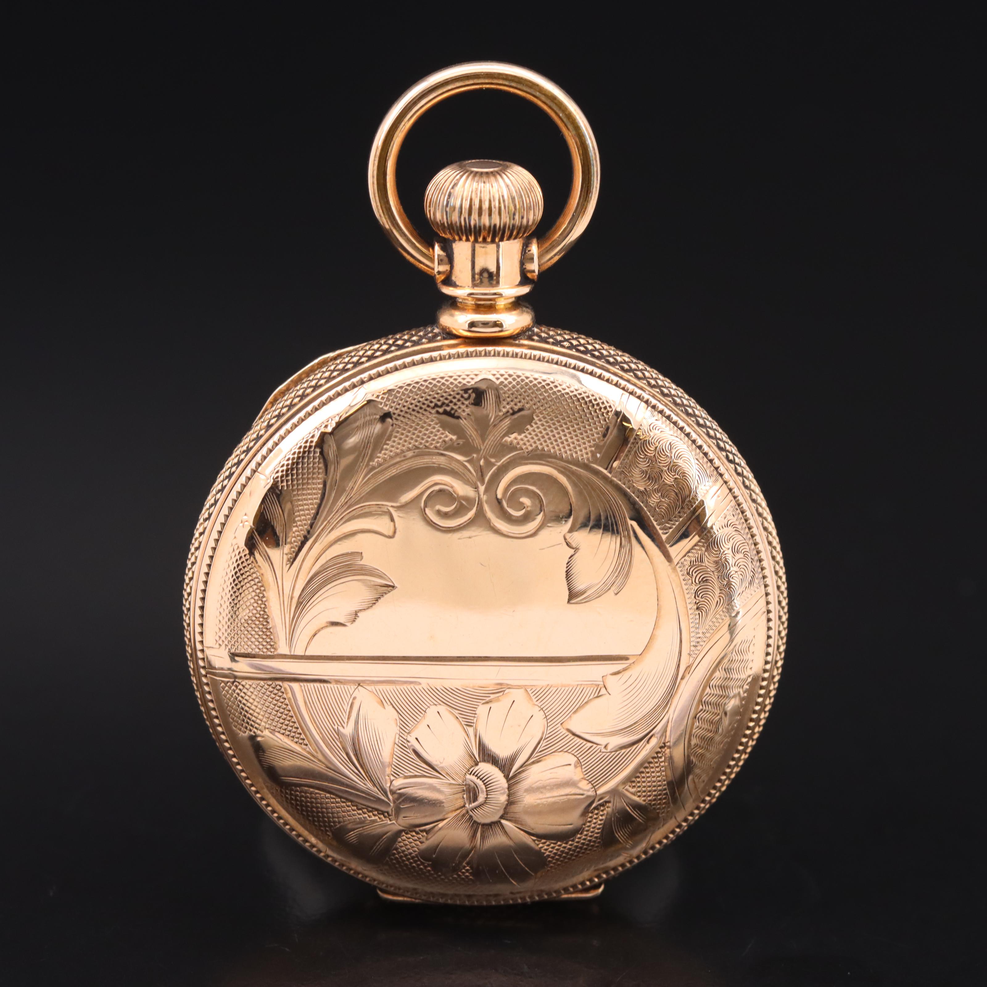1892 14K New York Standard Watch Co. Pocket Watch