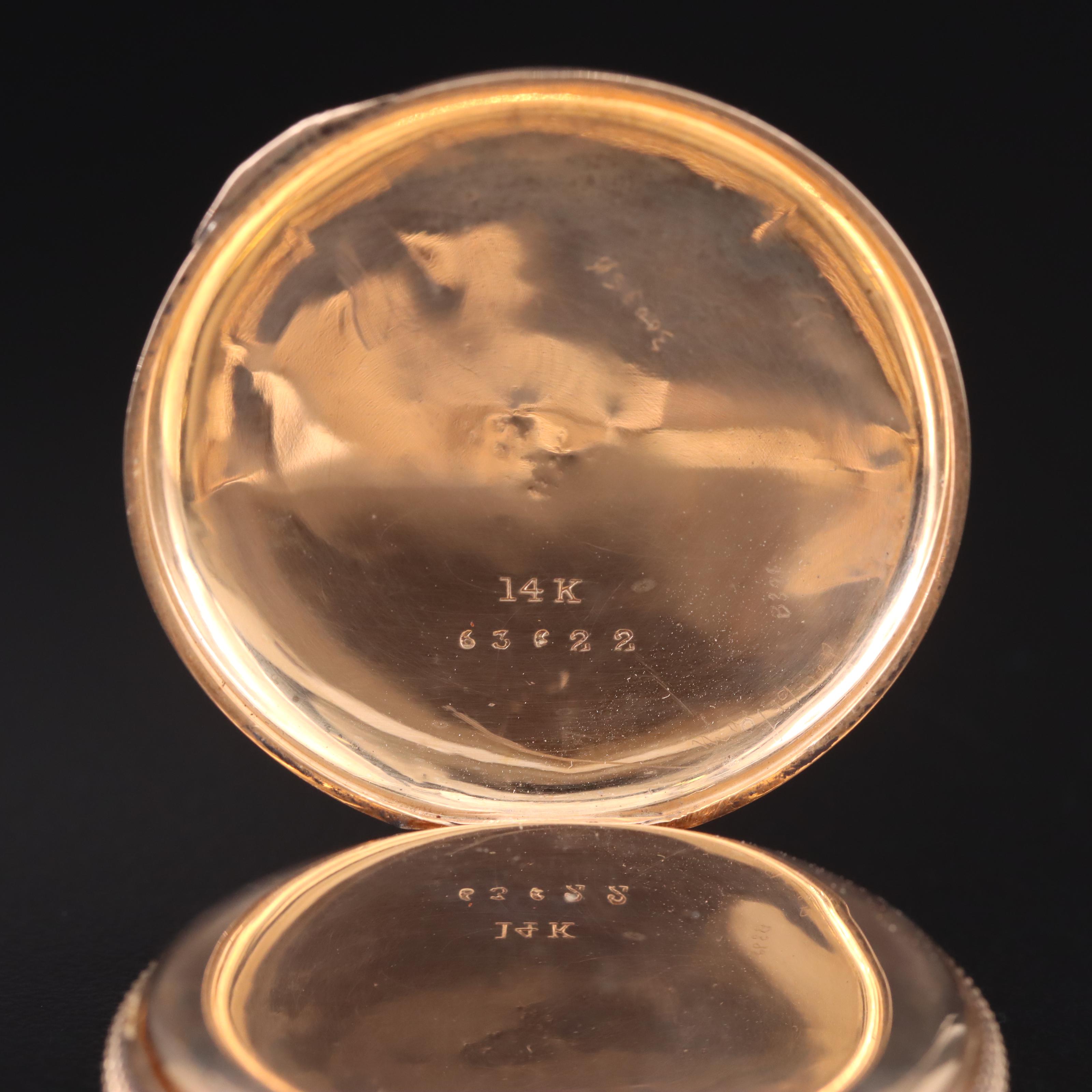 1892 14K New York Standard Watch Co. Pocket Watch