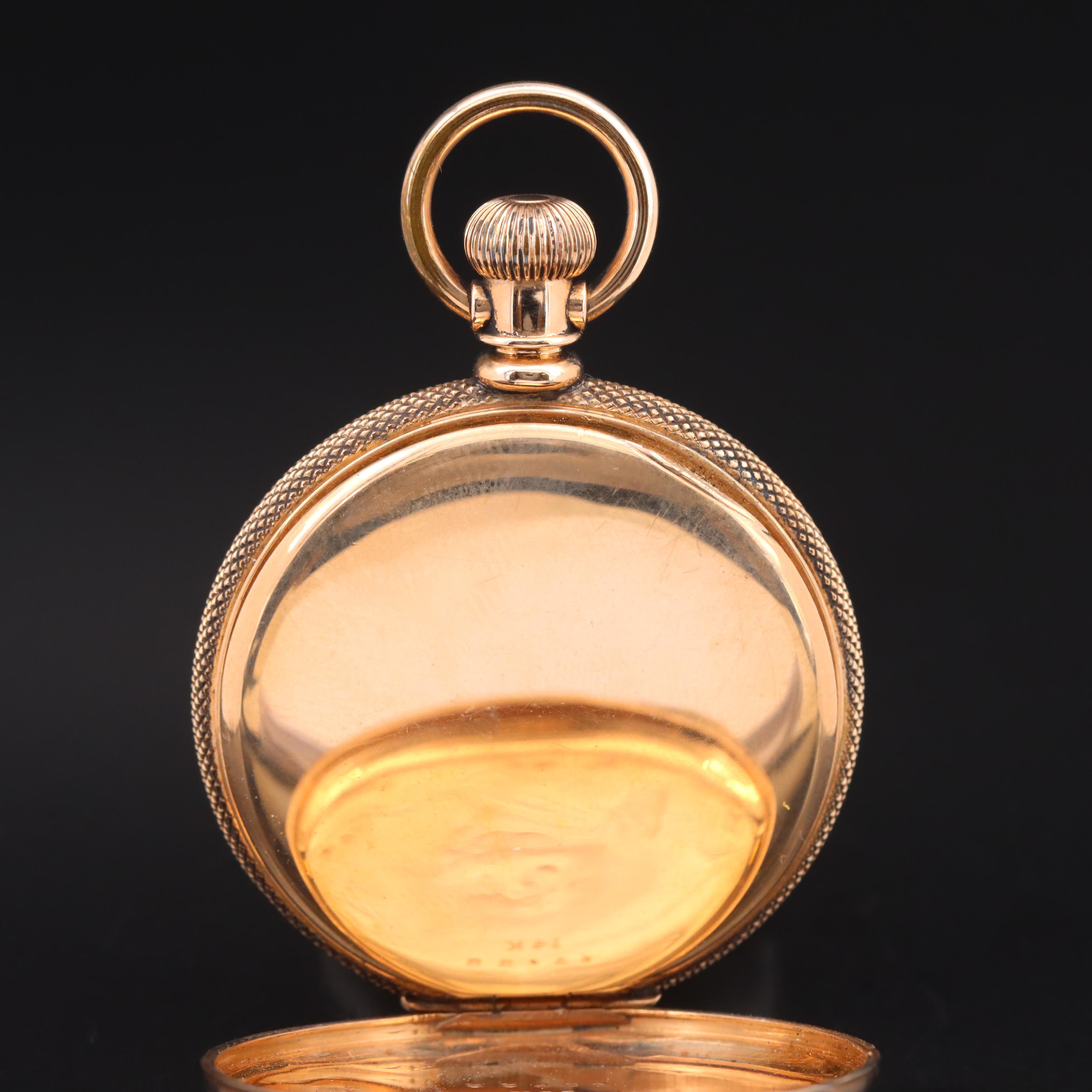 1892 14K New York Standard Watch Co. Pocket Watch