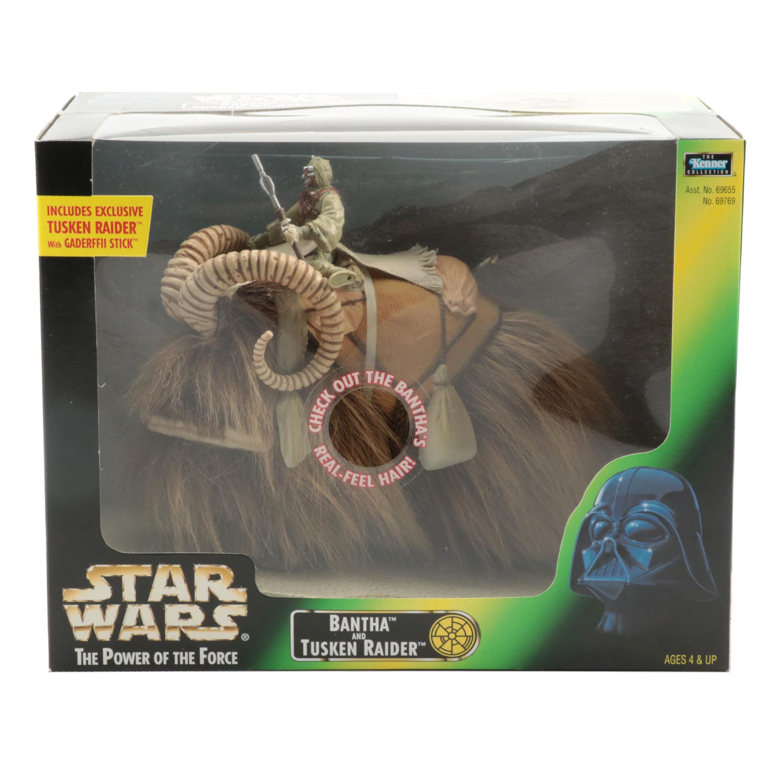 Kenner Star Wars "The Power of the Force" Bantha and Tusken Raider Action Figure