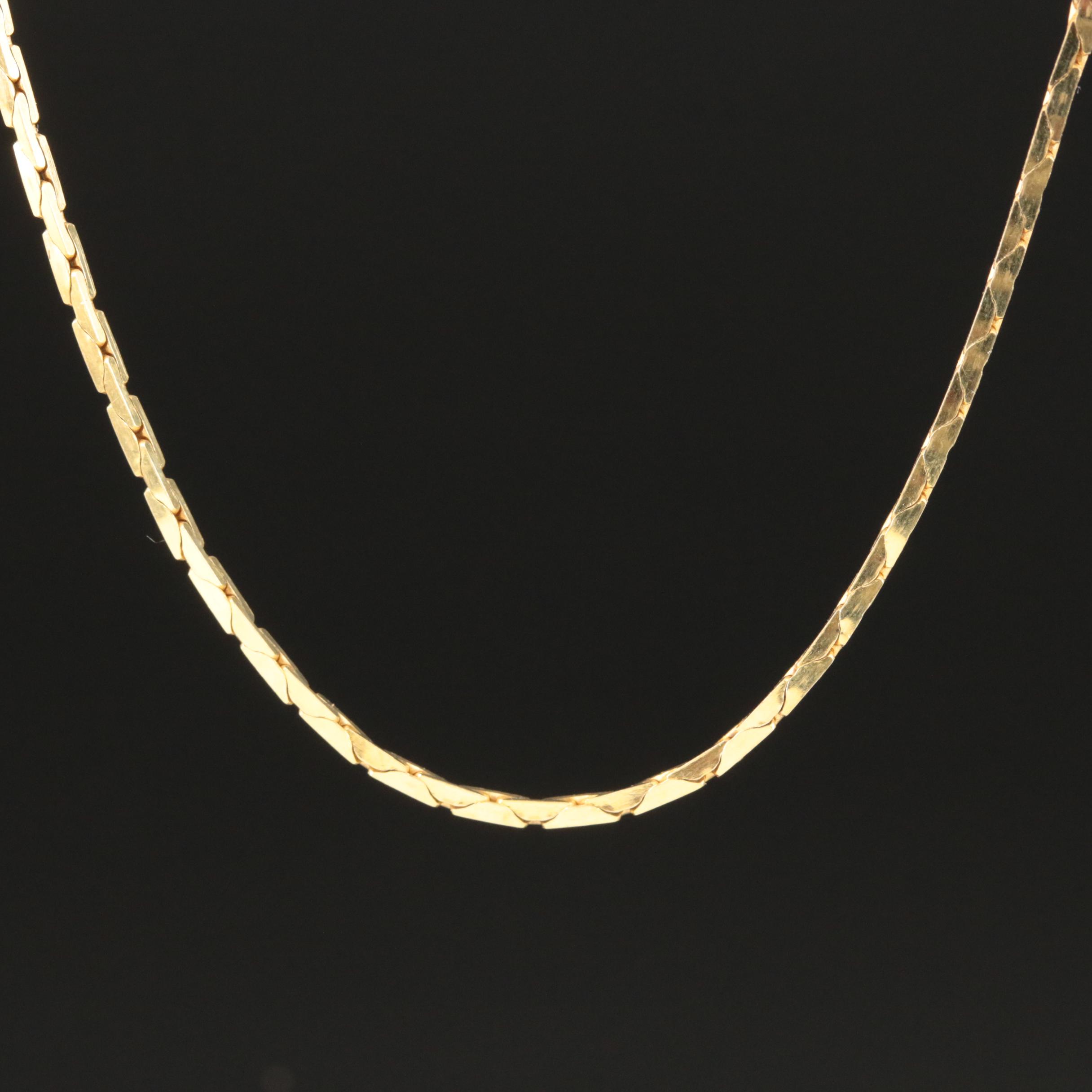 Italian Boston Chain Necklace