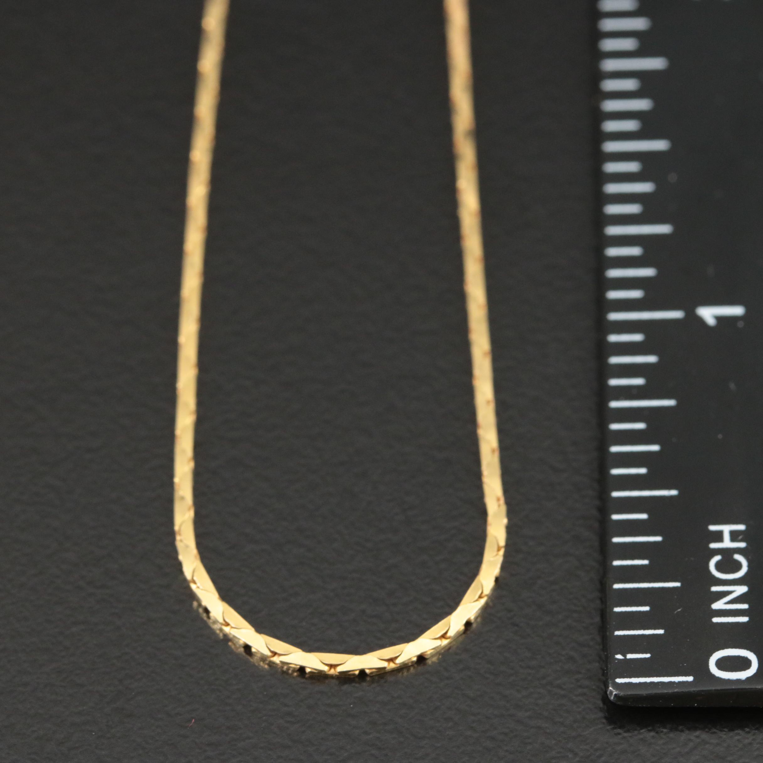 Italian Boston Chain Necklace