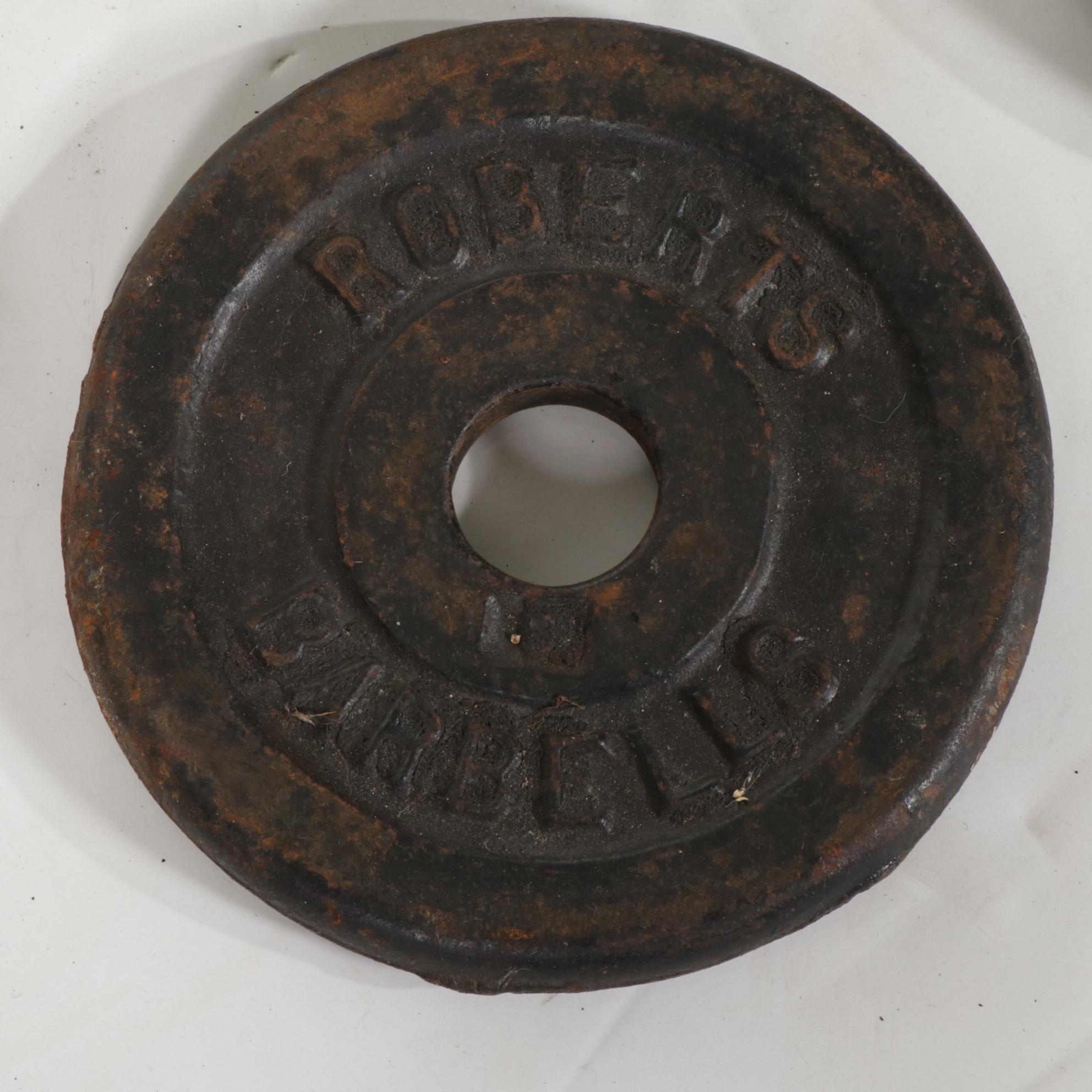 Three Steel Barbells With Assorted Weight Sets