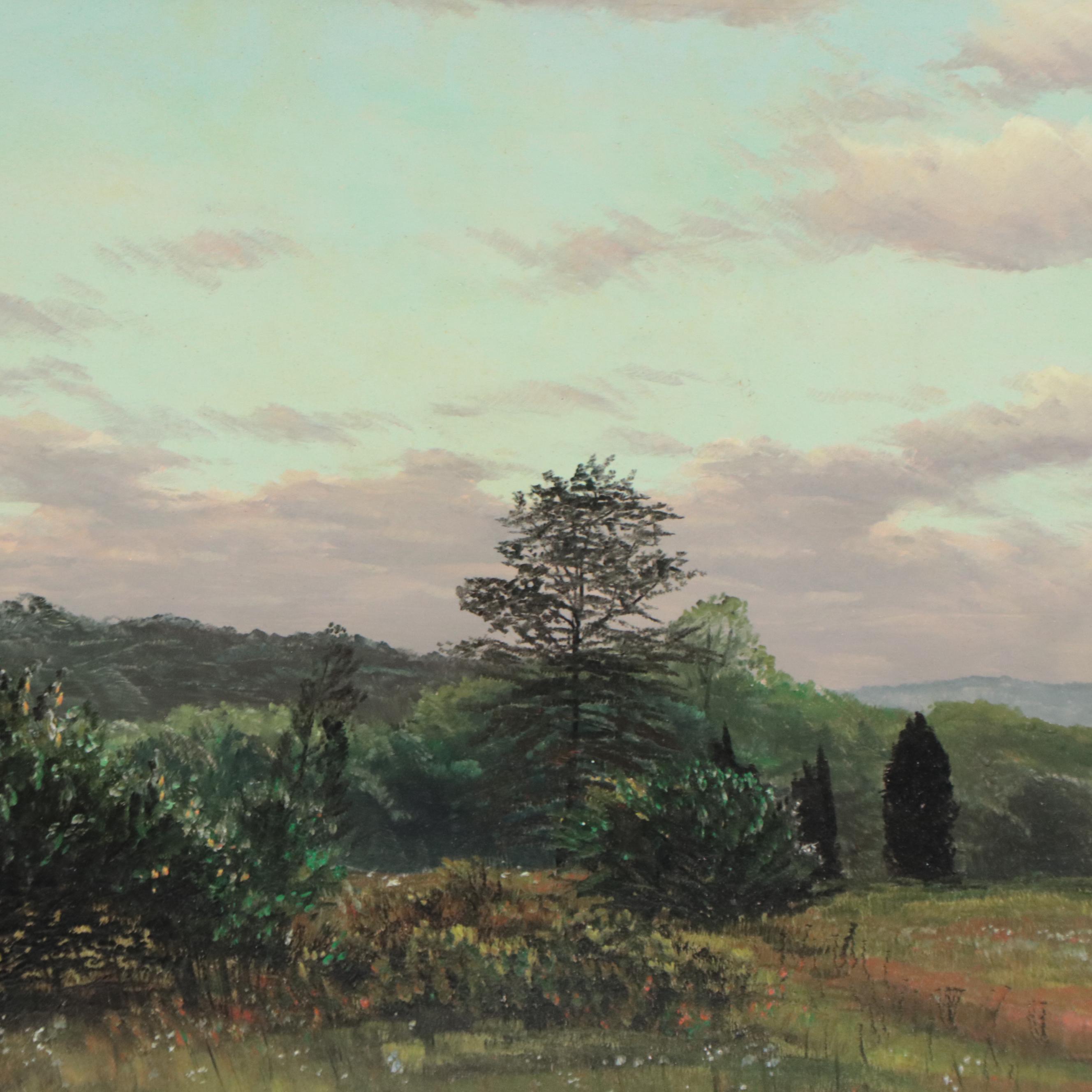 Robert Hamblen Oil Painting of Landscape