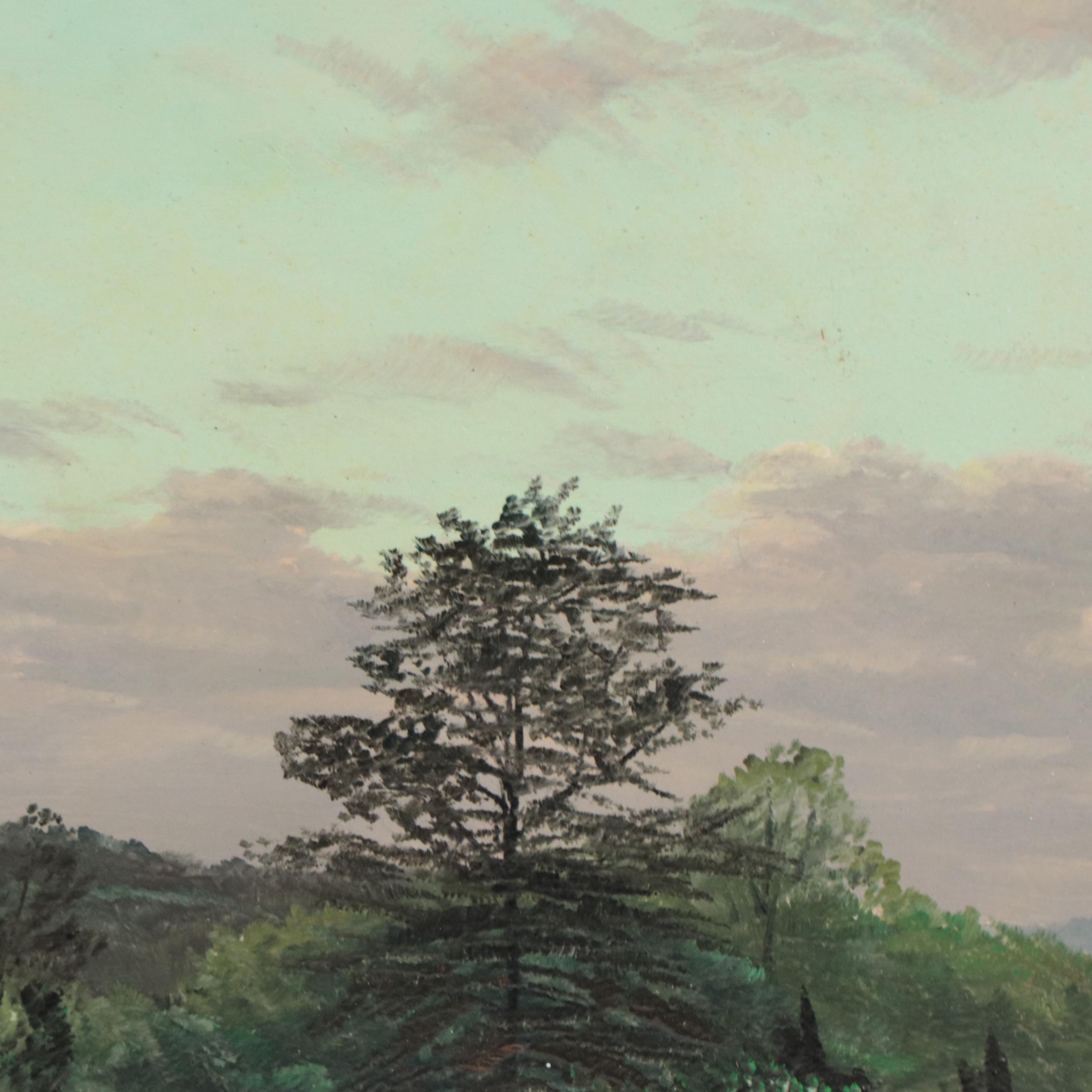 Robert Hamblen Oil Painting of Landscape