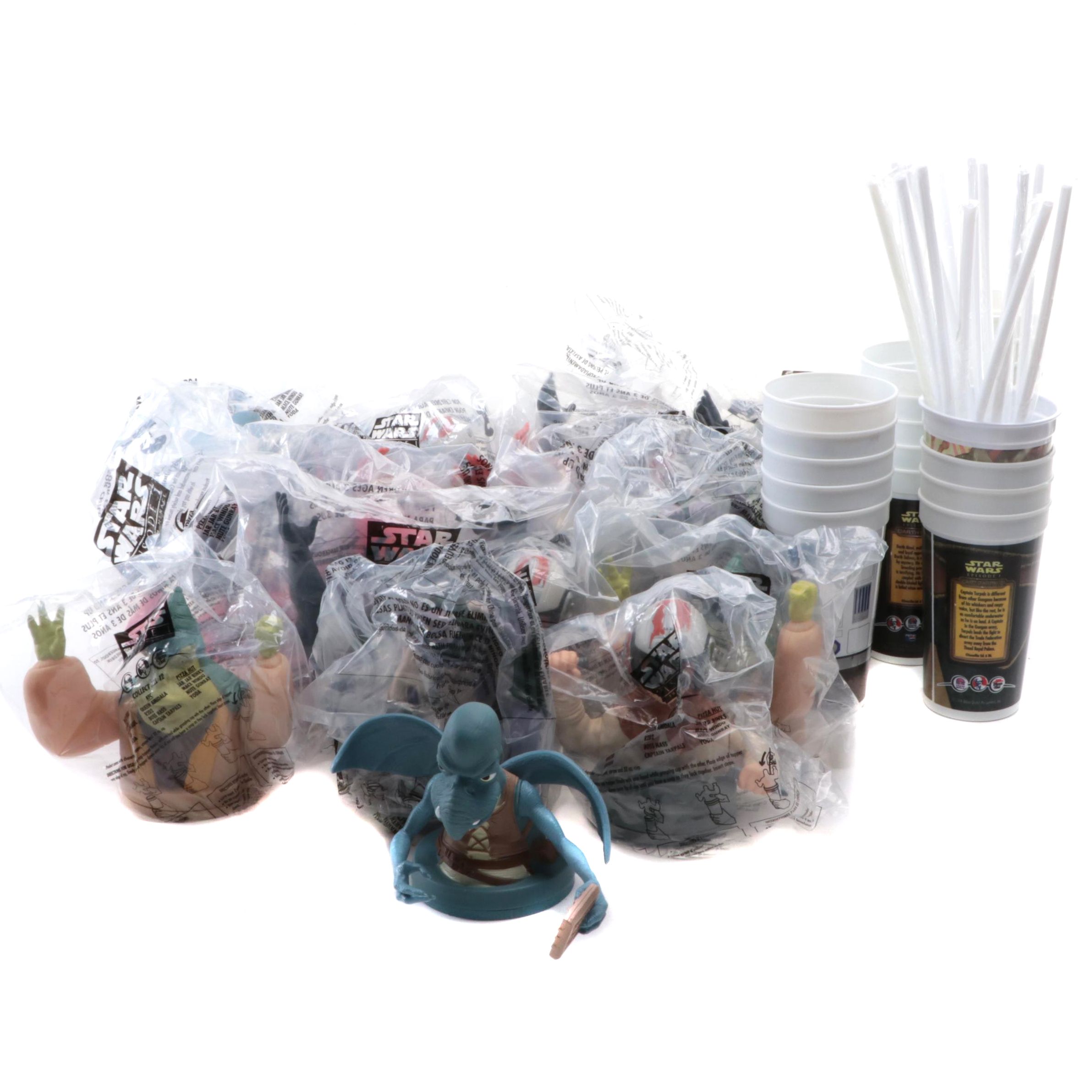 Tricon Global Restaurants and Yum Brands Star Wars Themed Cups and Cup Lids