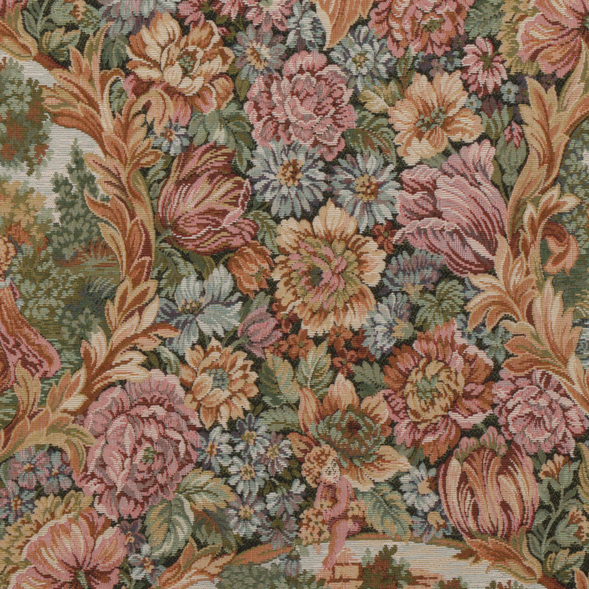 Machine Made Woven Wall Tapestry With Tassels