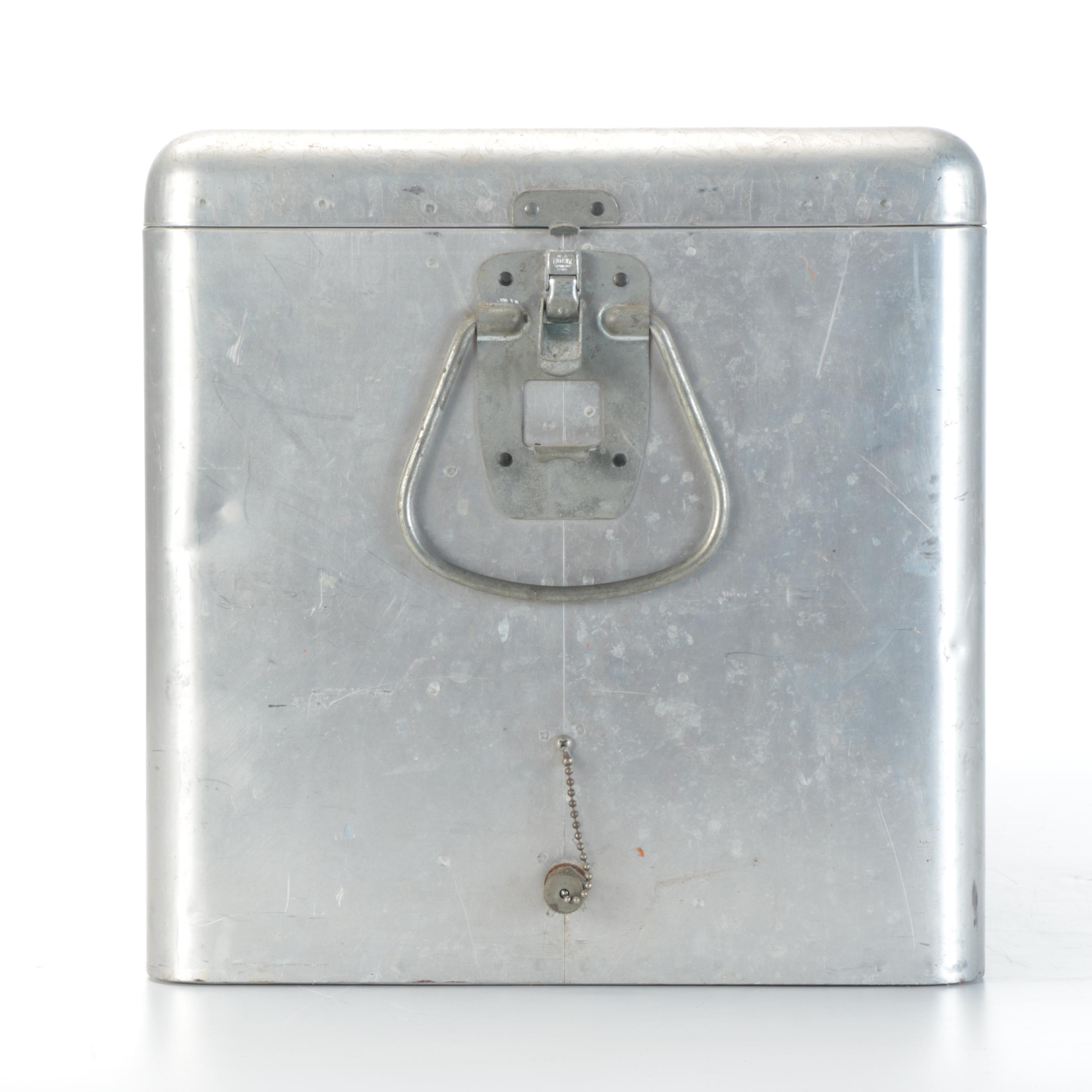 Miller High Life Aluminum Cooler, Vintage