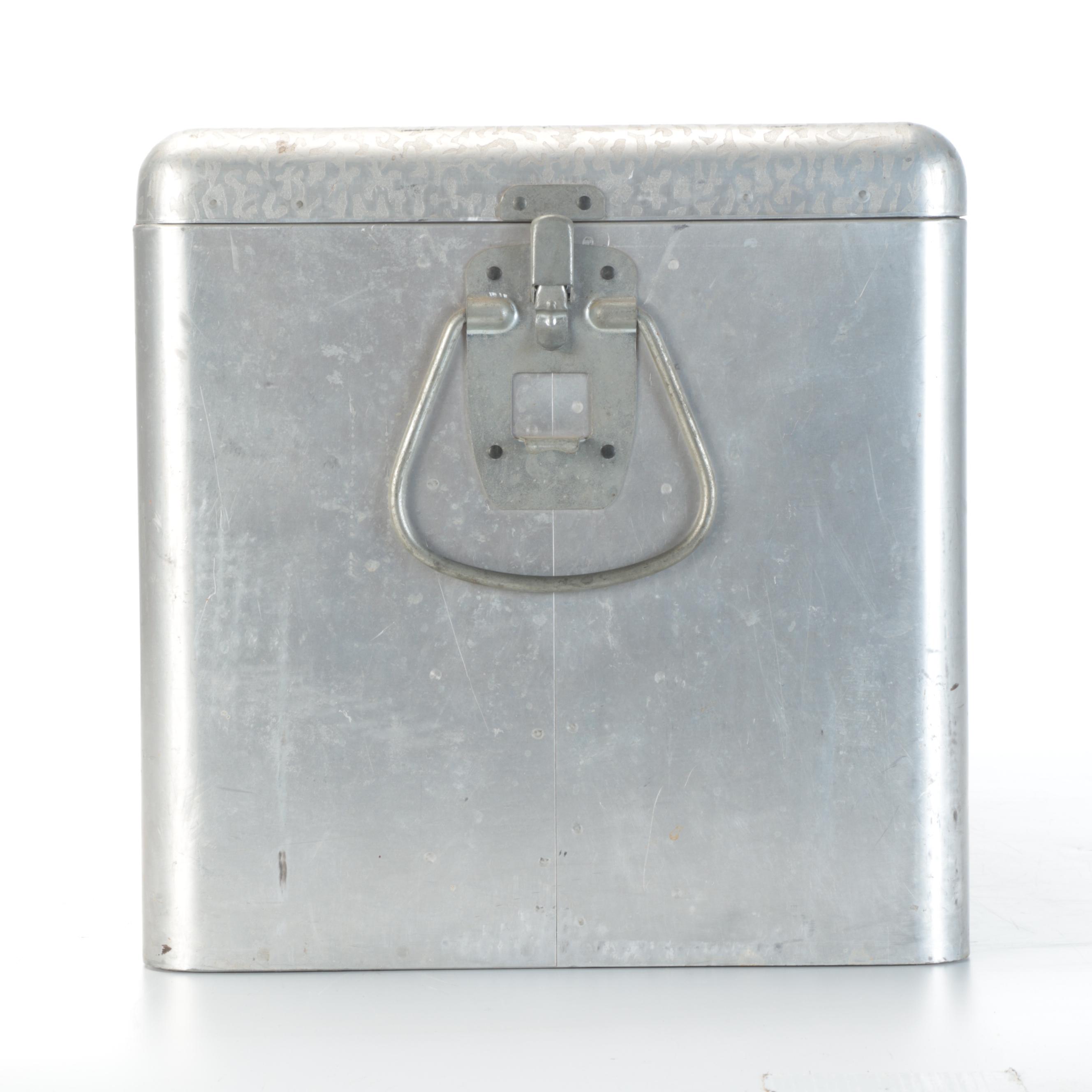 Miller High Life Aluminum Cooler, Vintage