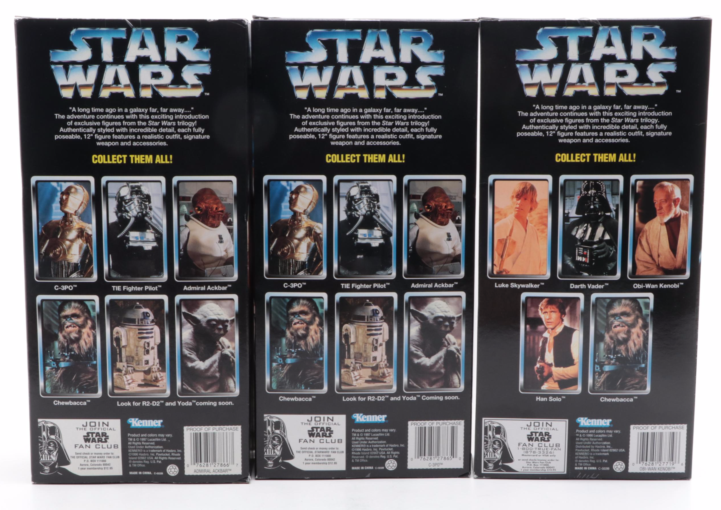 Kenner Star Wars Poseable Action Figures