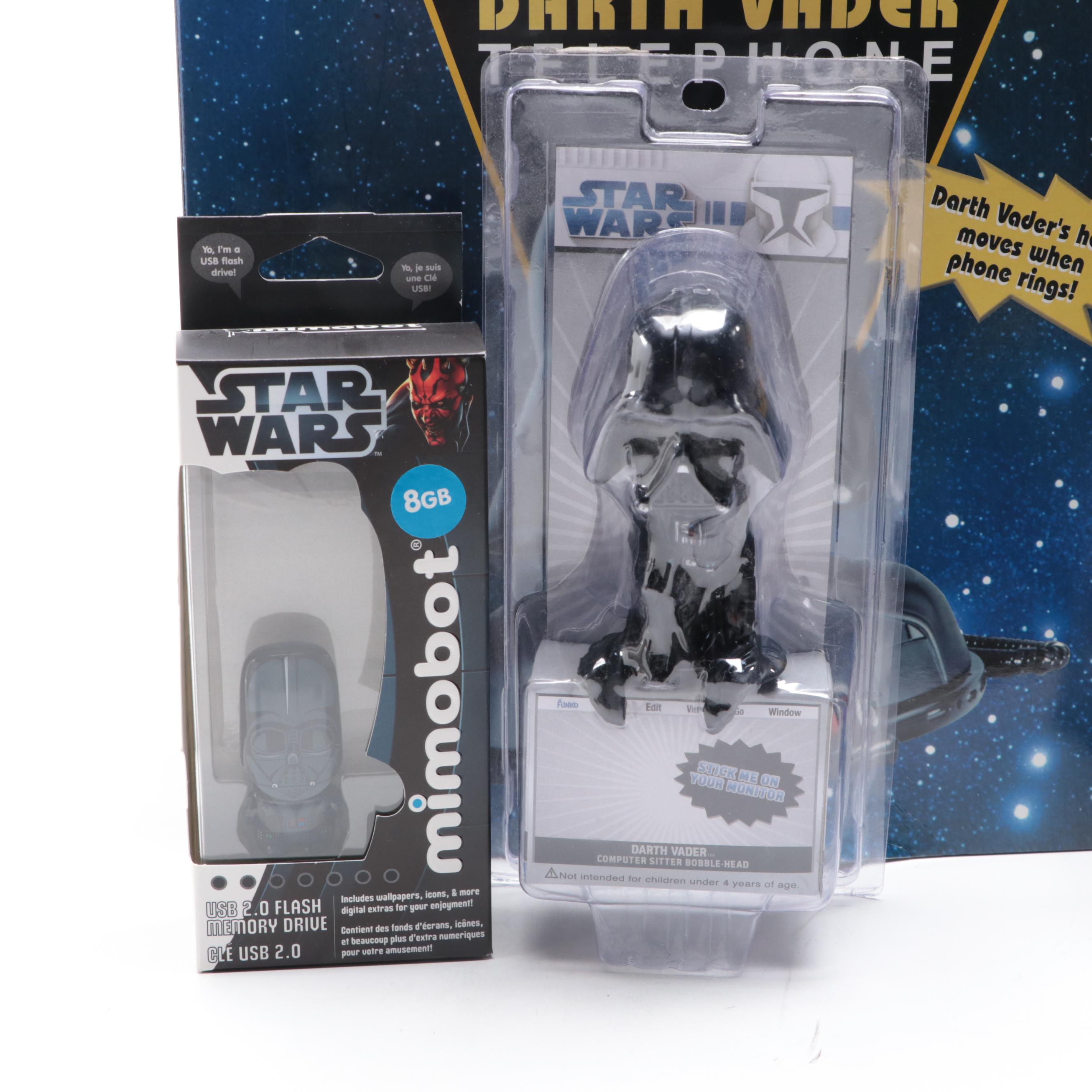 Star Wars Darth Vader Themed Telephone, USB Flash Drives, Mugs and More