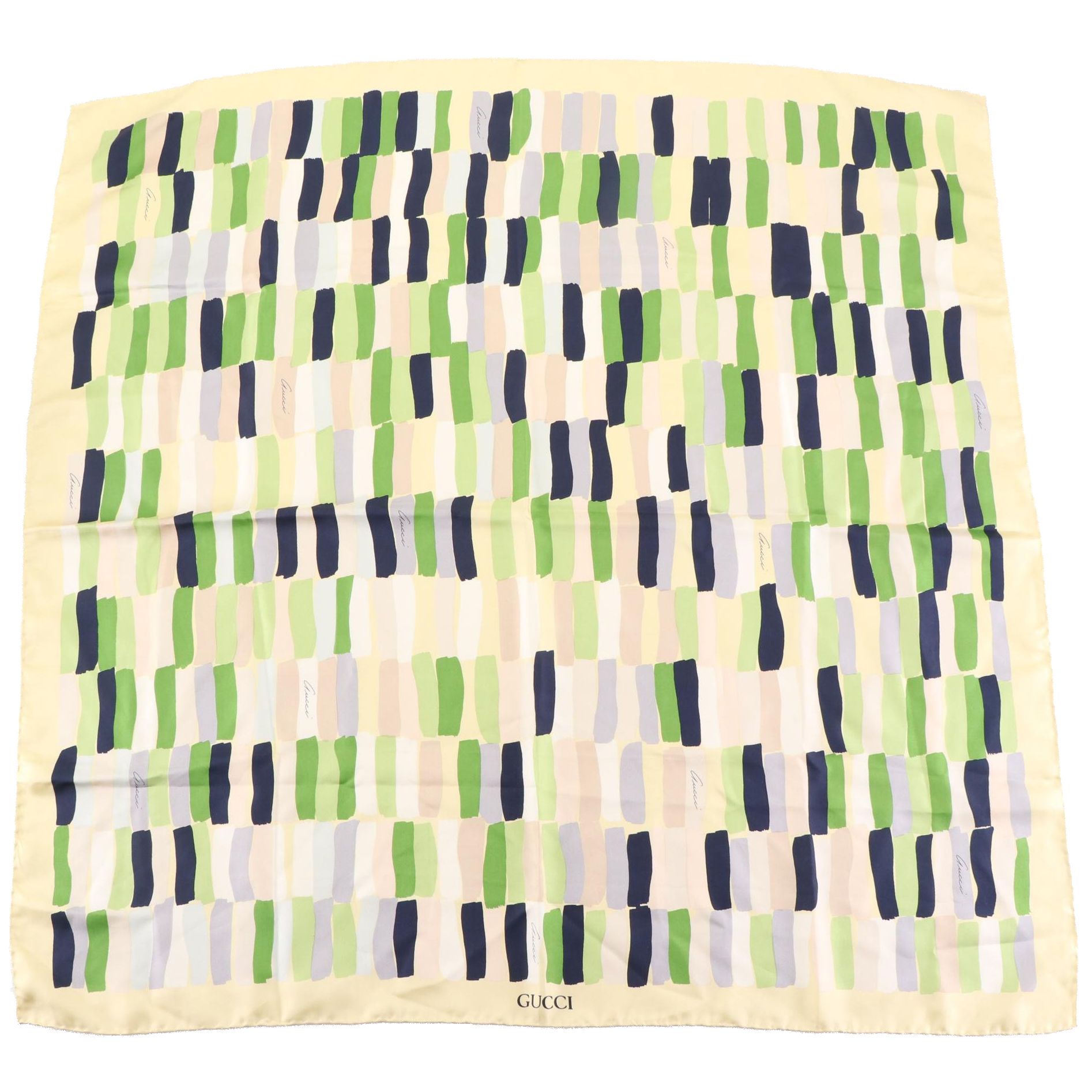 Gucci Printed Scarf 90 in Silk Twill