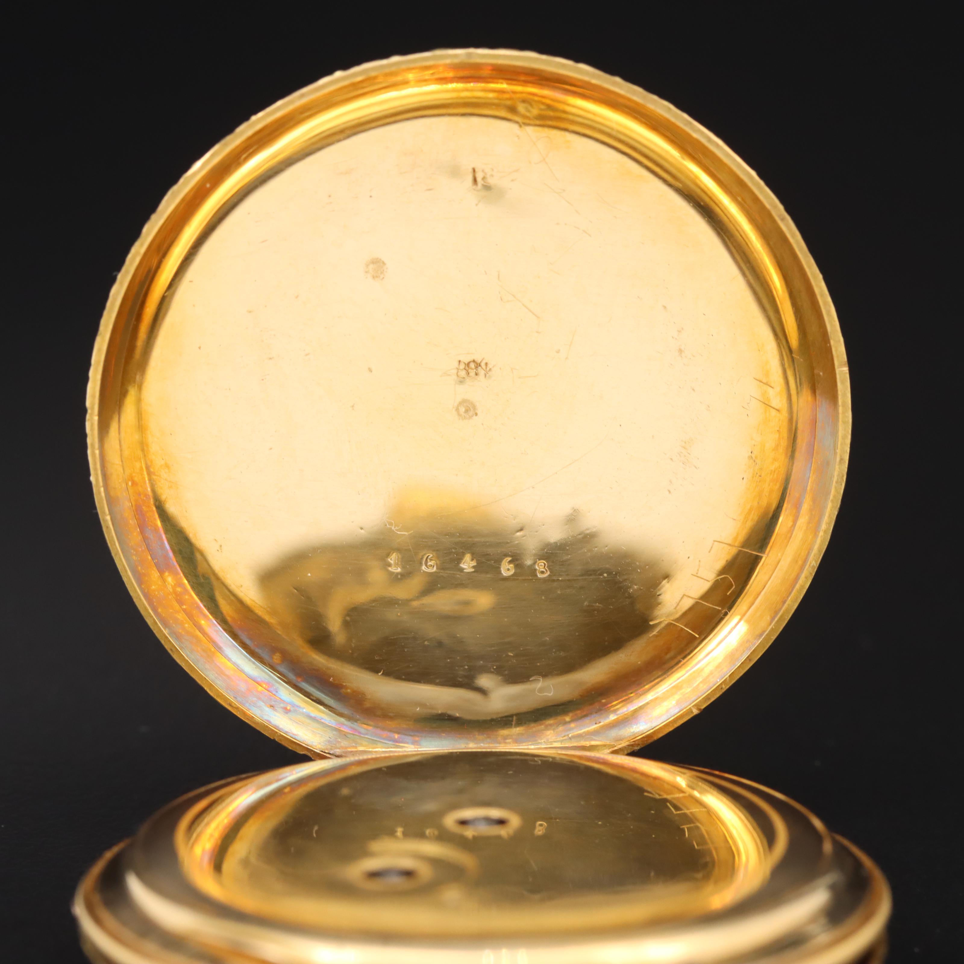 Antique 18K European Pocket Watch