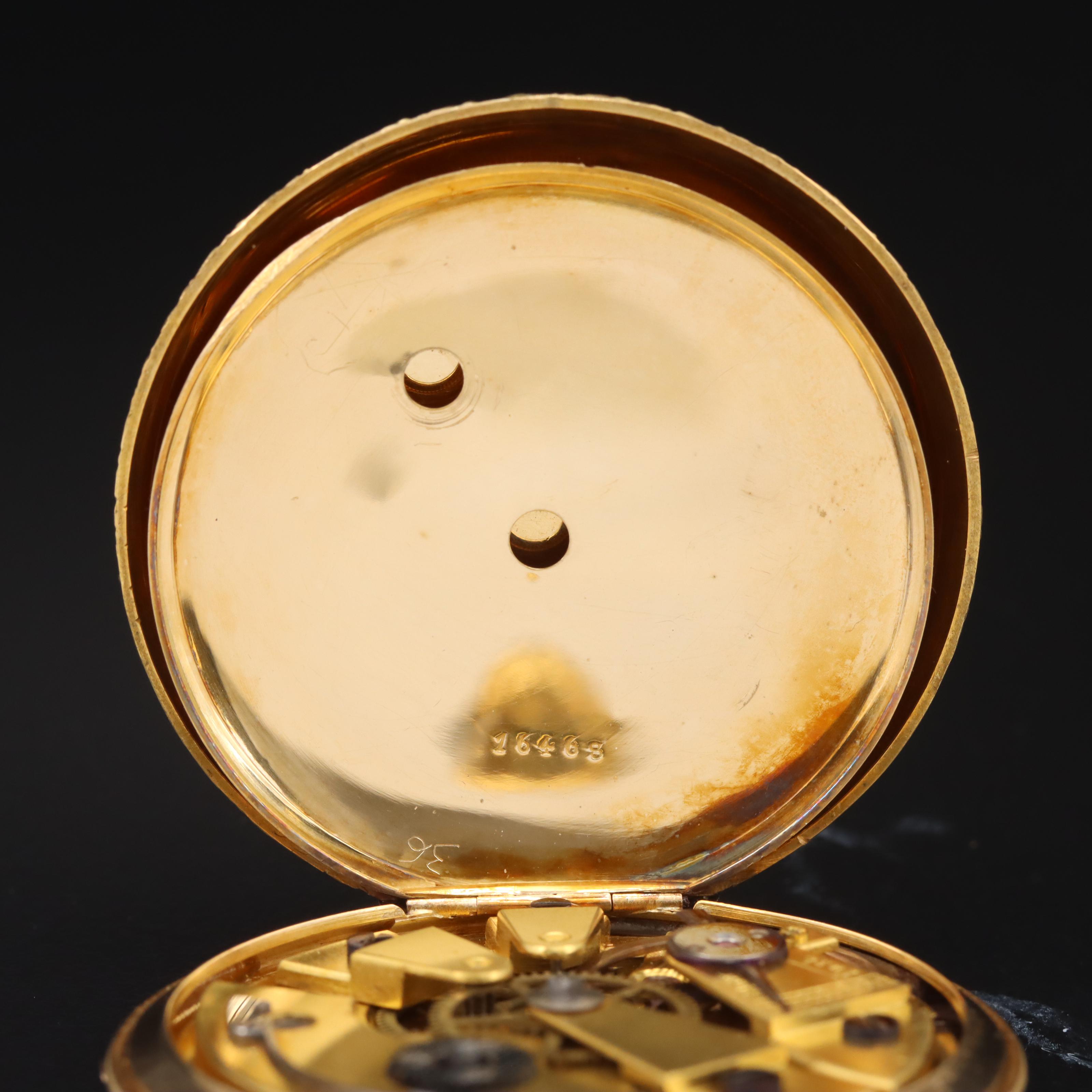 Antique 18K European Pocket Watch