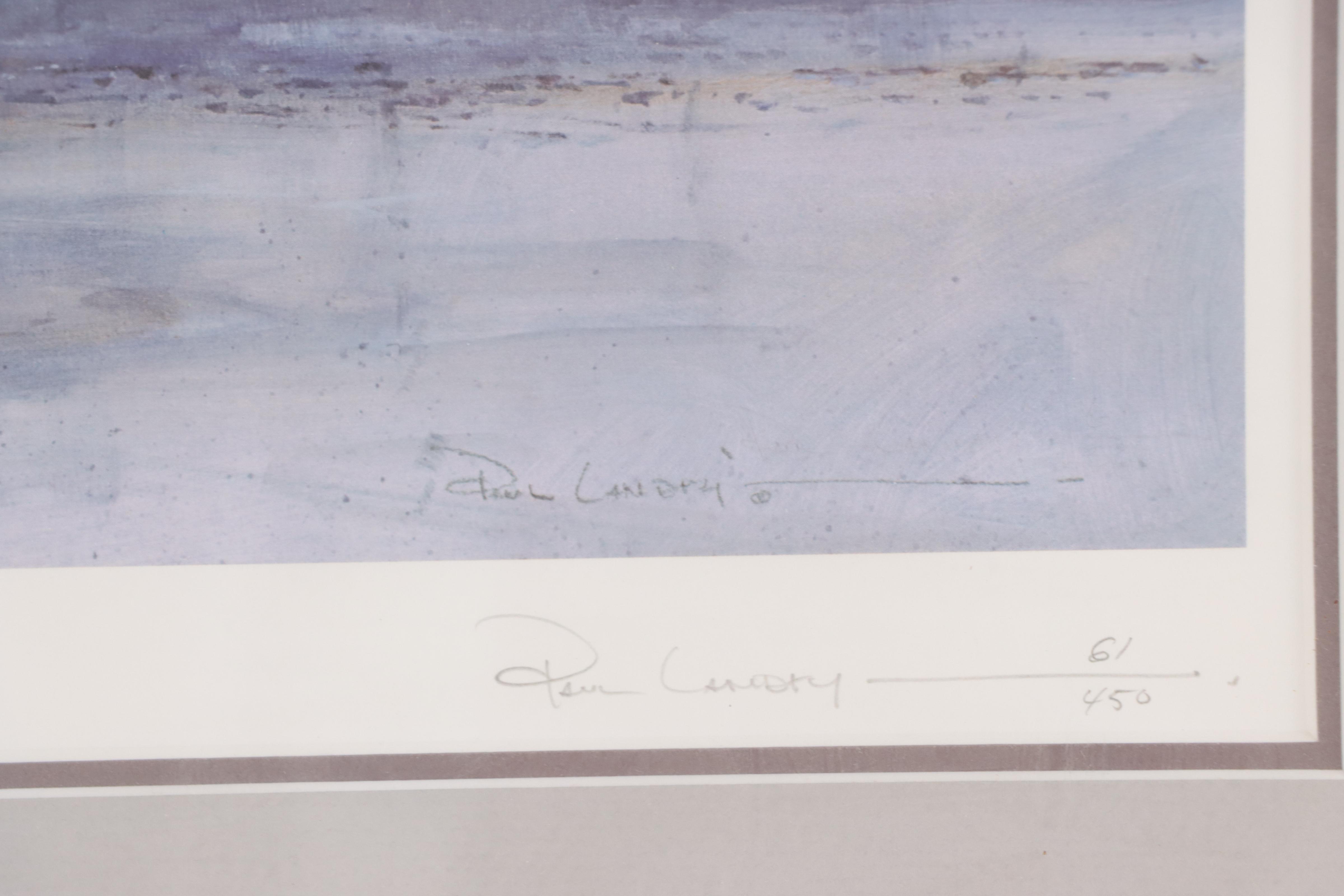 Paul Landry Offset Lithograph "Seaside Mist"