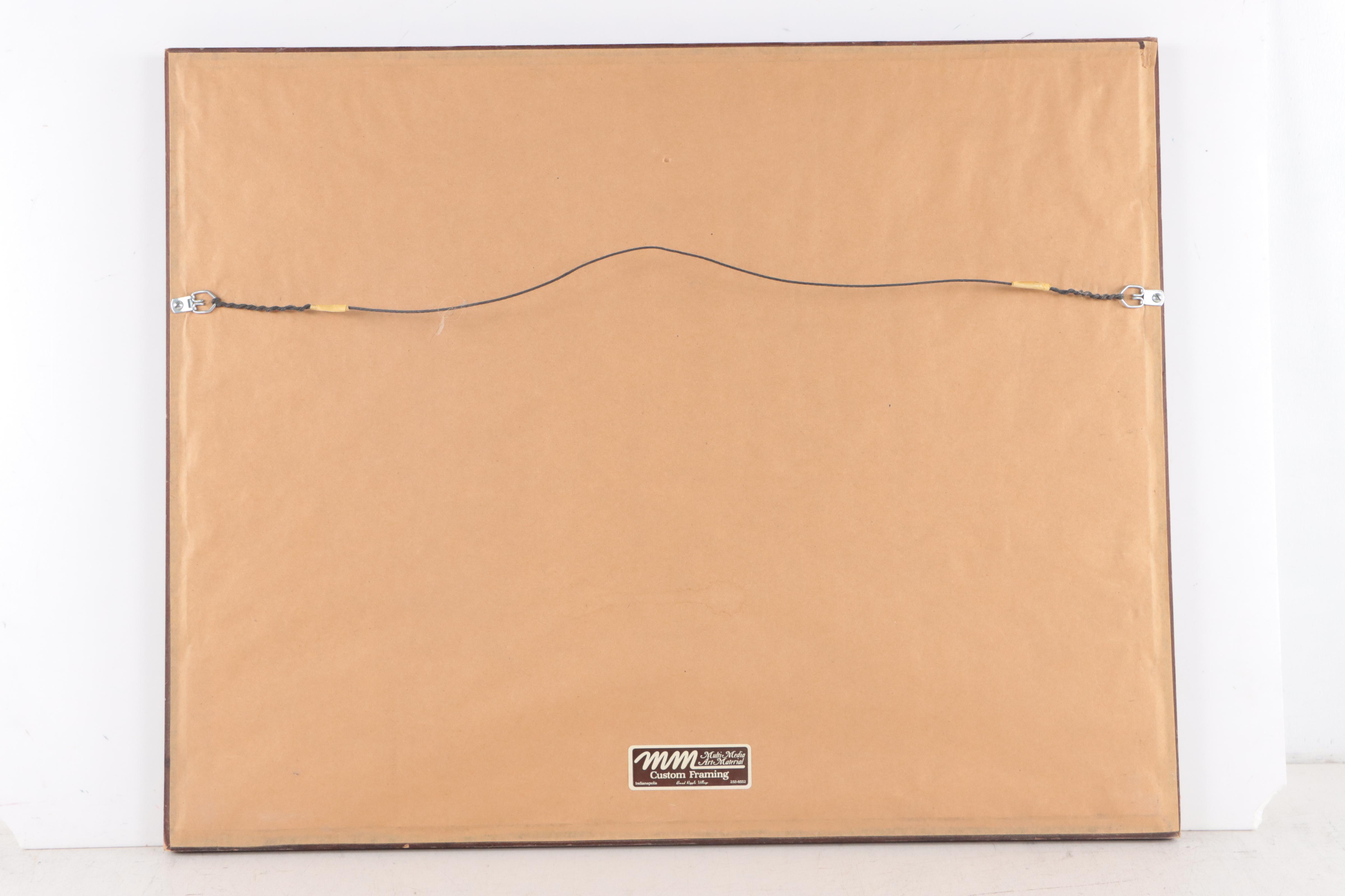 Paul Landry Offset Lithograph "Seaside Mist"