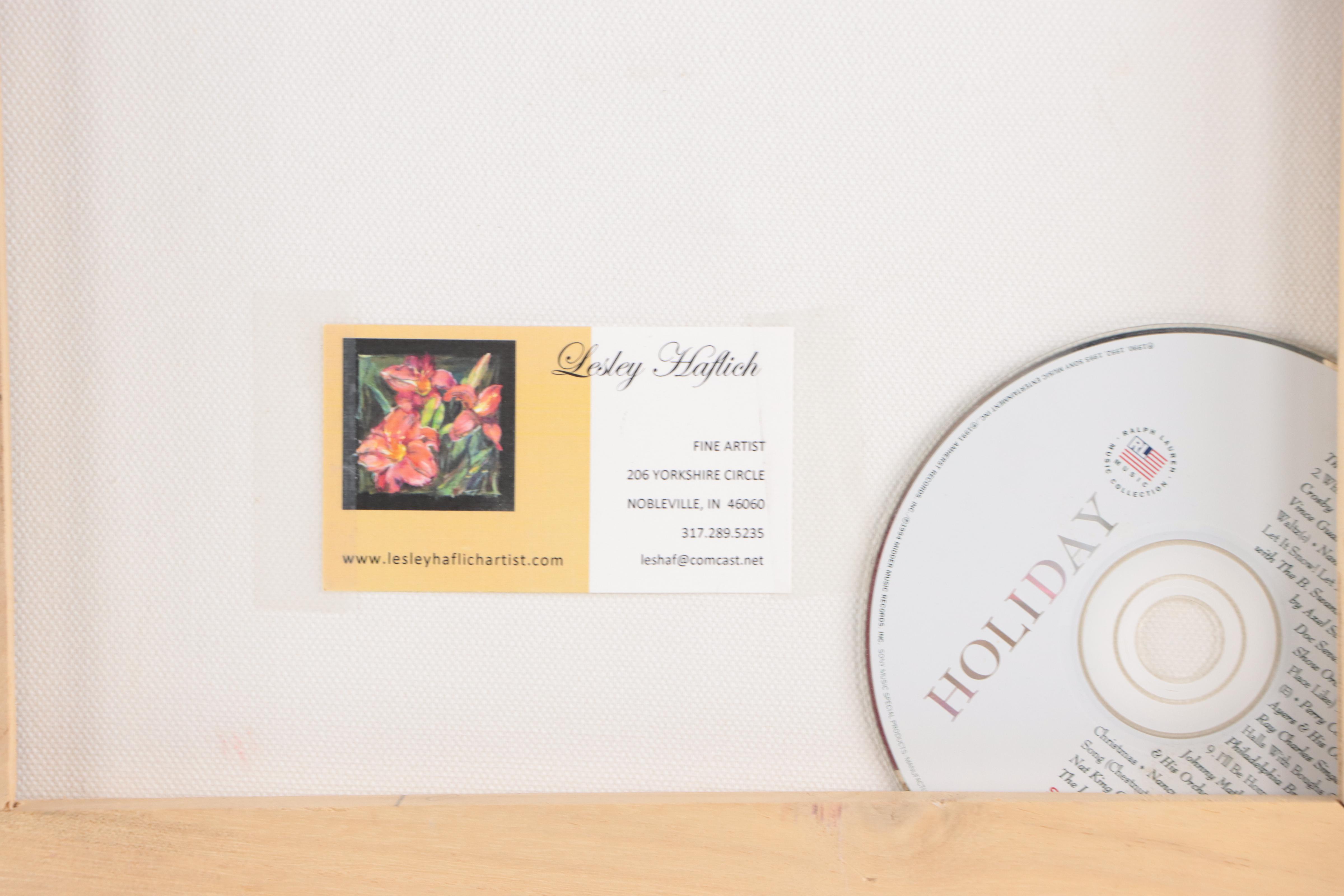 Lesley Haflich Oil Painting of River Landscape