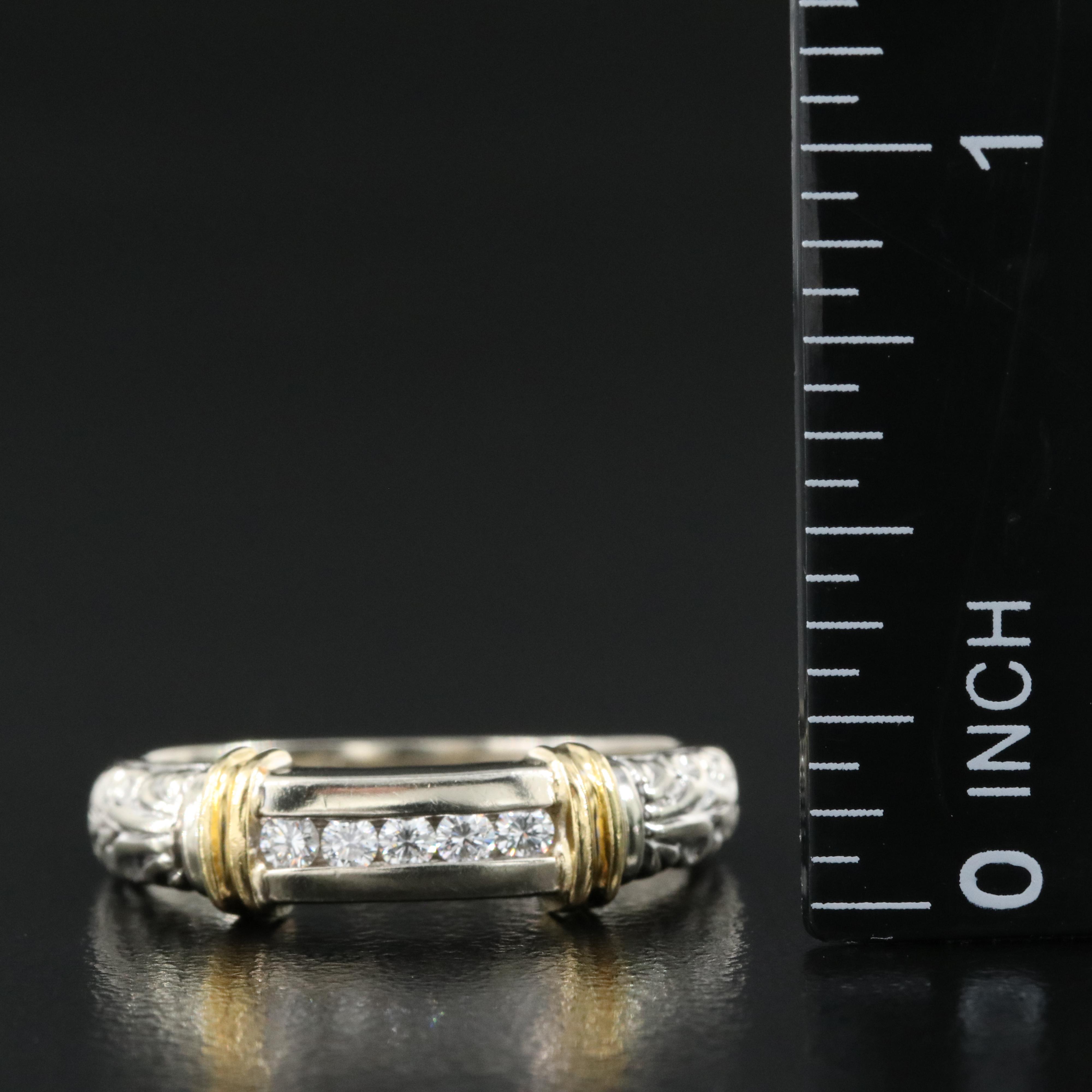 18K 0.16 CTW Diamond Ring