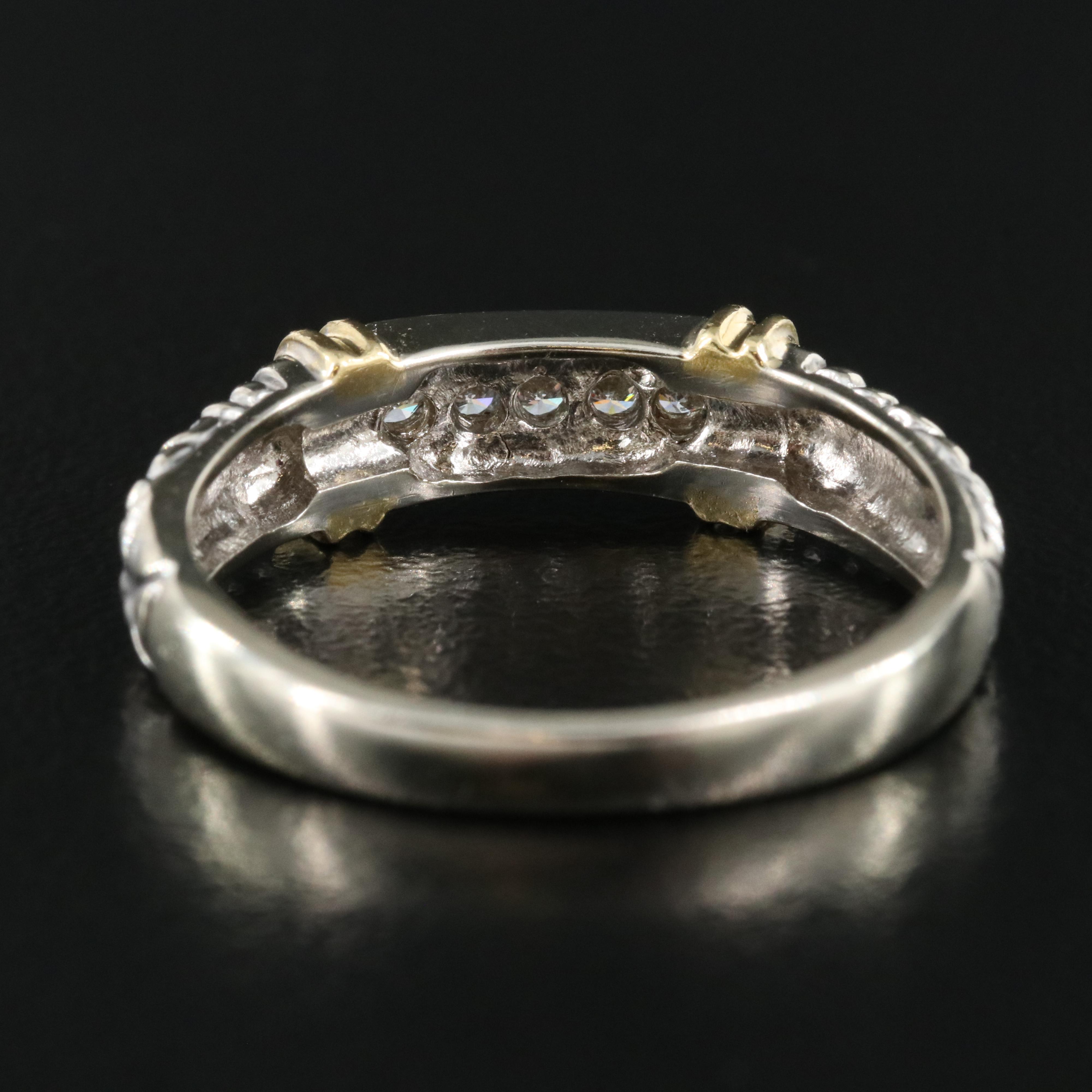 18K 0.16 CTW Diamond Ring