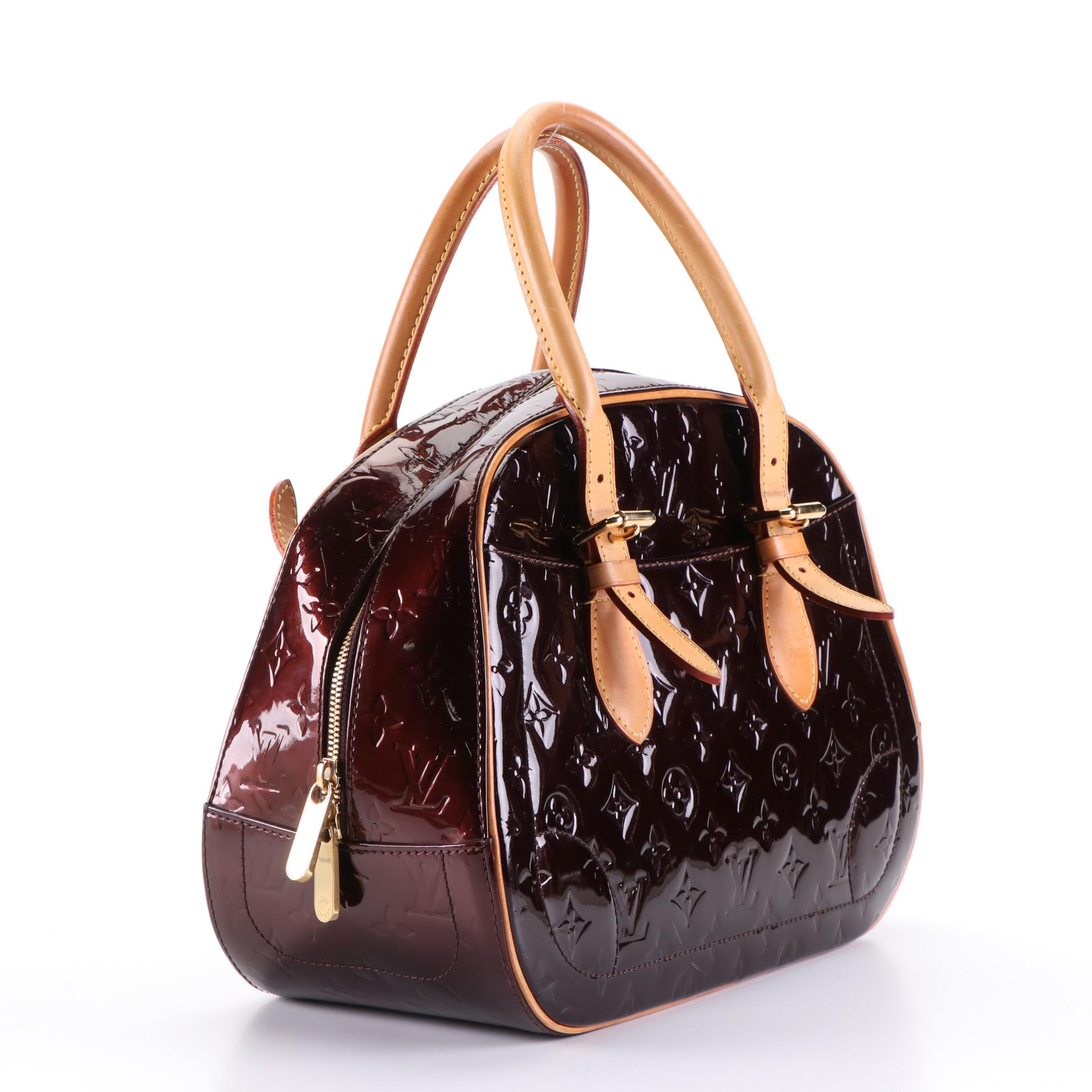 Louis Vuitton Summit Drive in Amarante Monogram Vernis