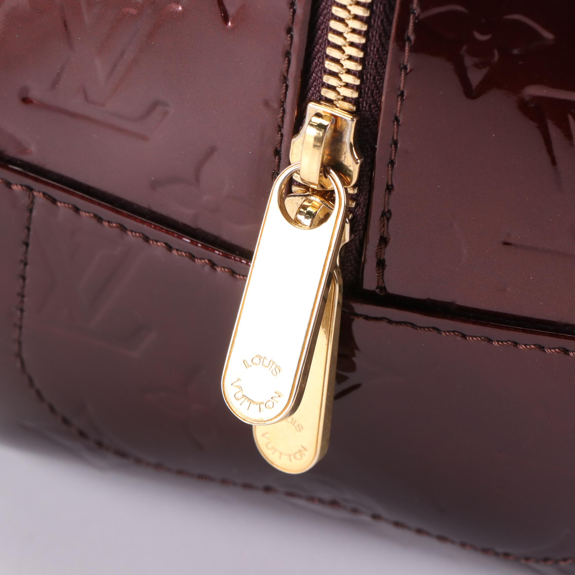 Louis Vuitton Summit Drive in Amarante Monogram Vernis