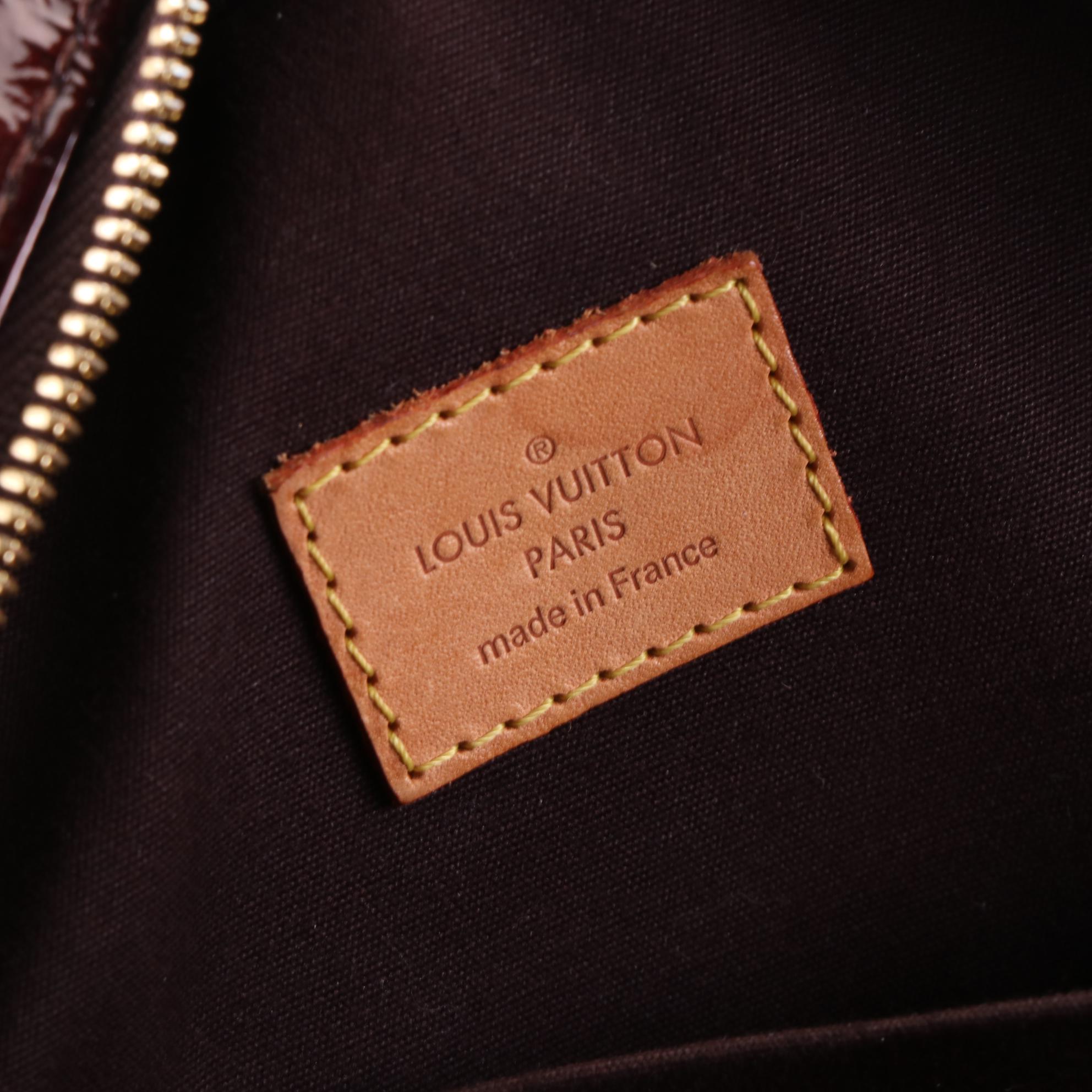 Louis Vuitton Summit Drive in Amarante Monogram Vernis