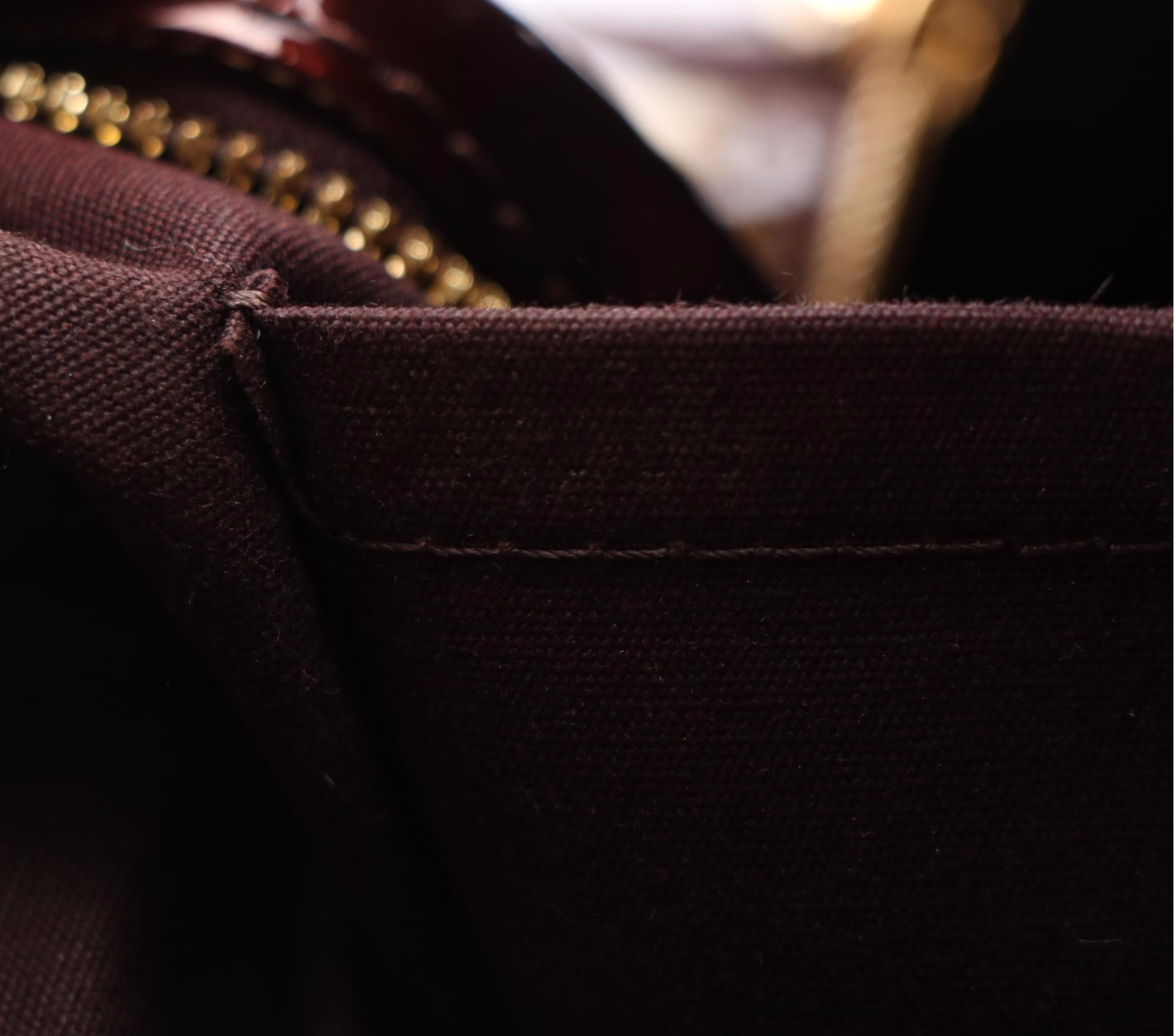 Louis Vuitton Summit Drive in Amarante Monogram Vernis