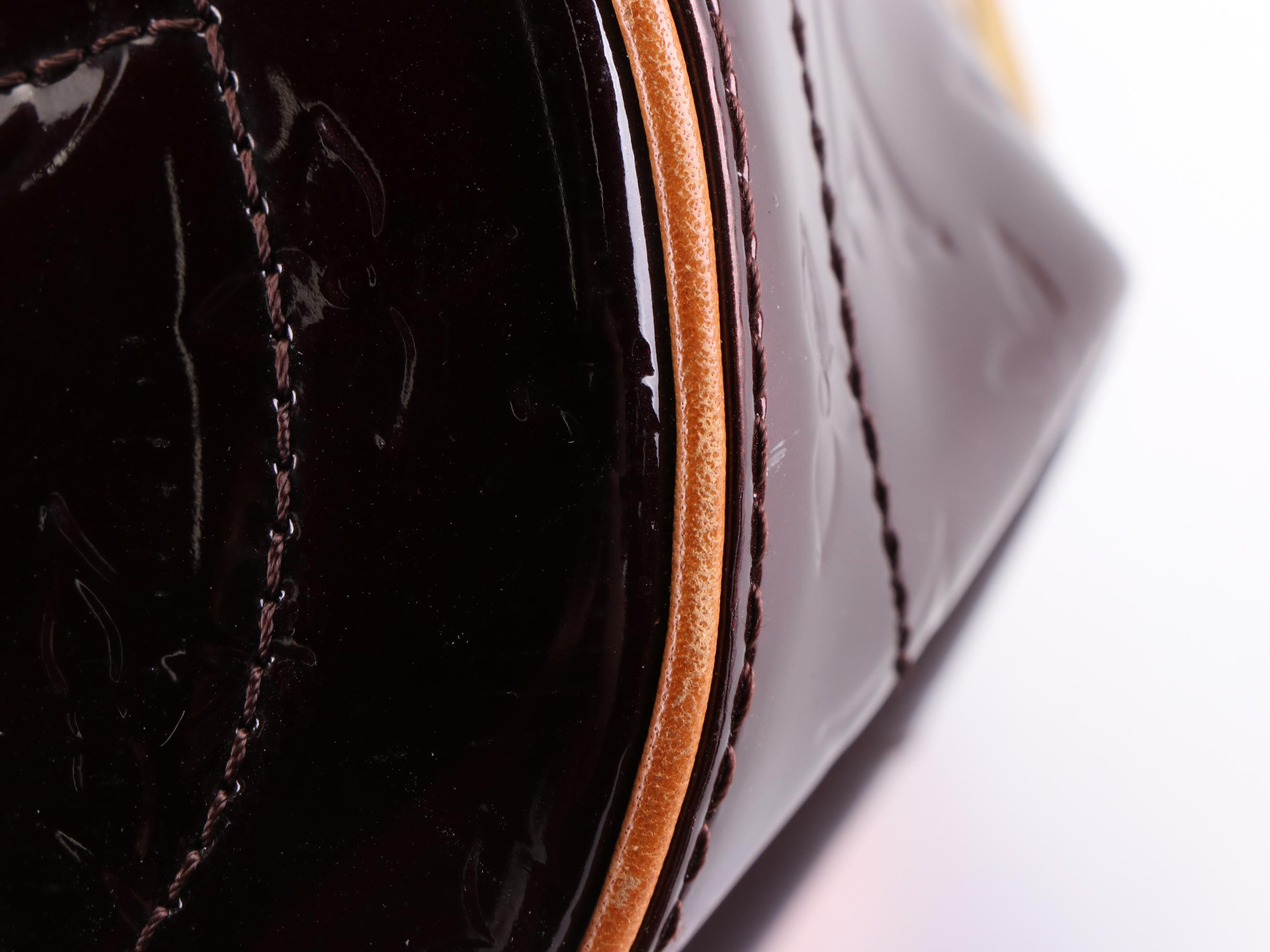 Louis Vuitton Summit Drive in Amarante Monogram Vernis