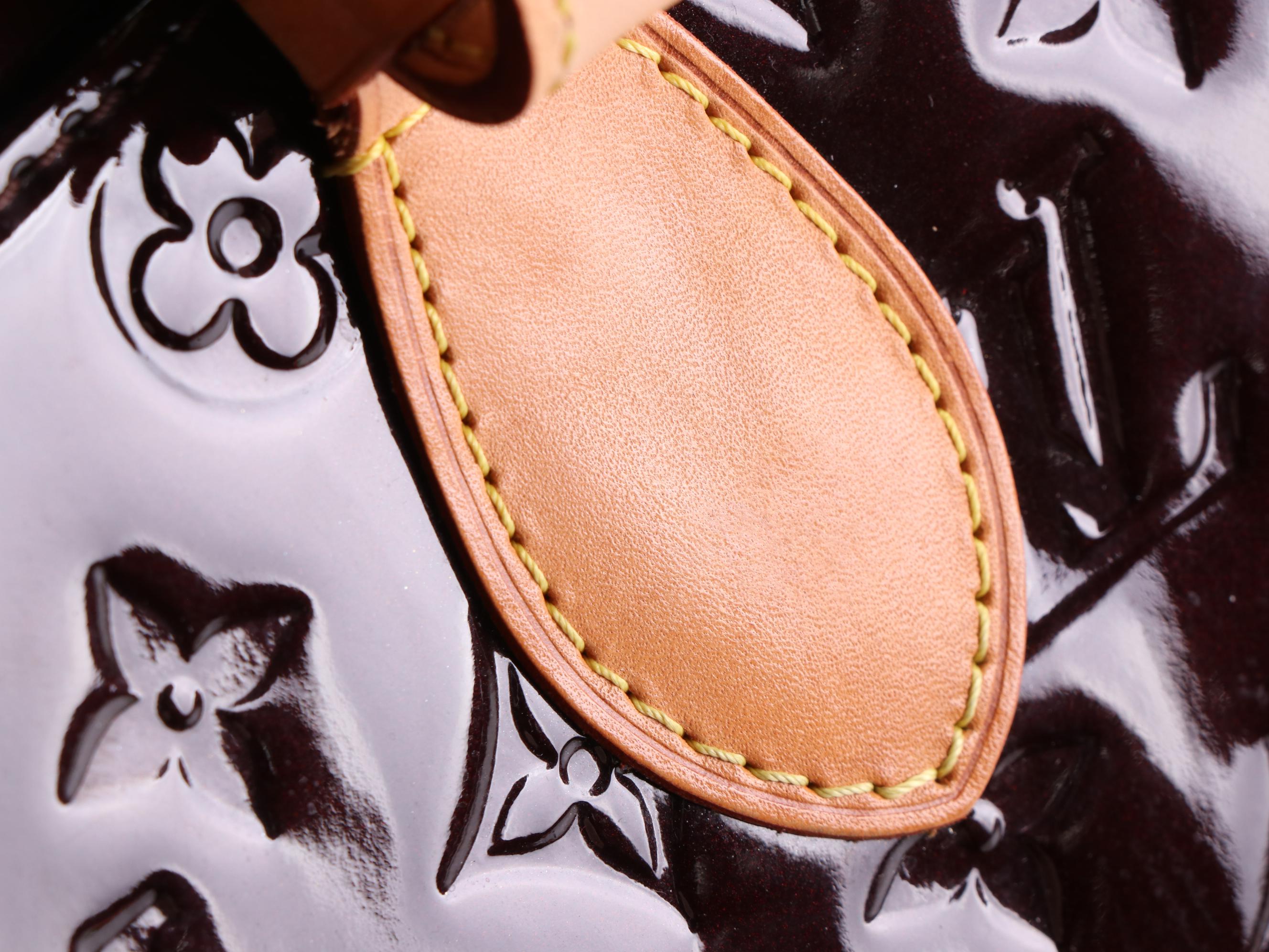 Louis Vuitton Summit Drive in Amarante Monogram Vernis