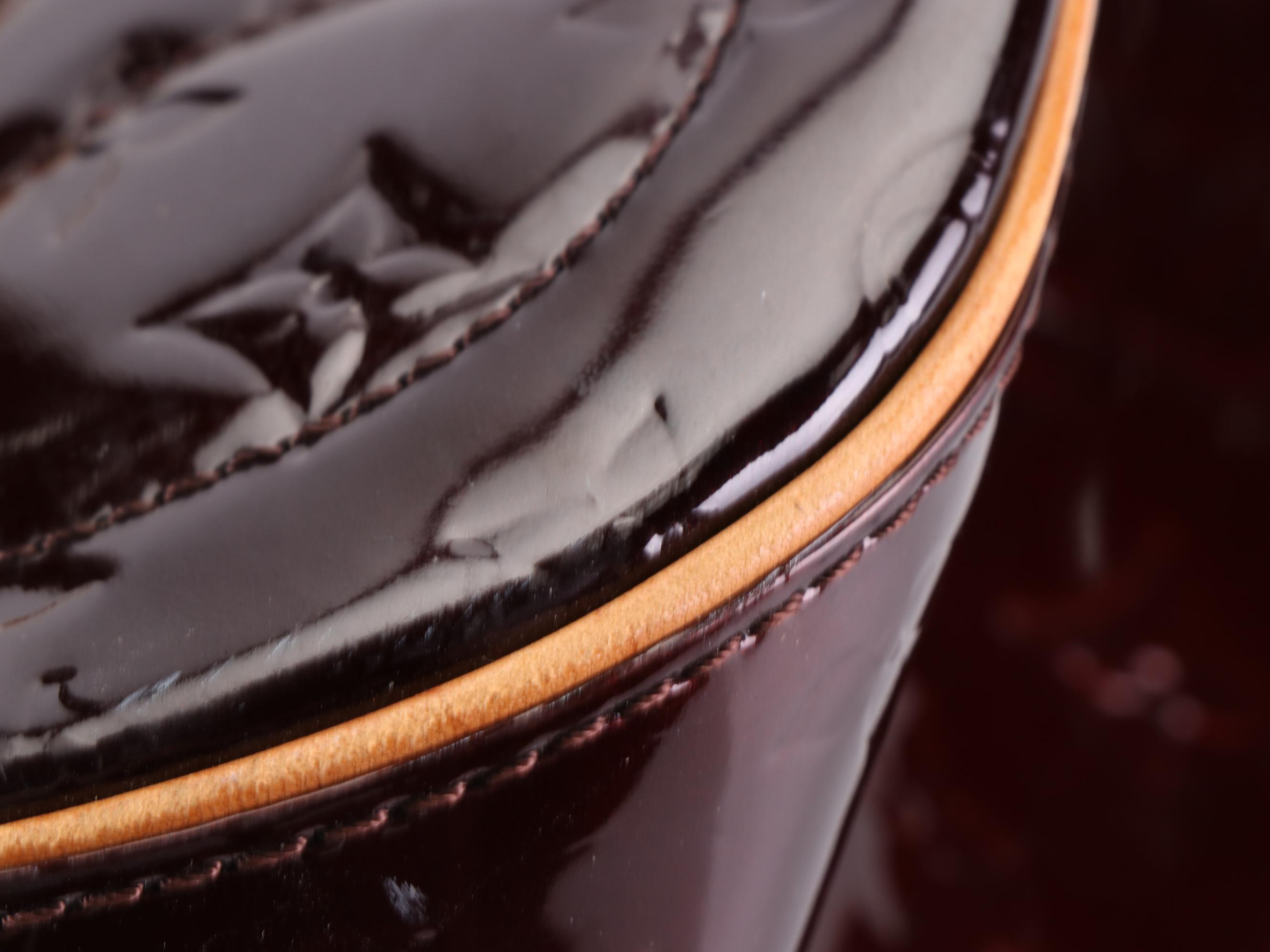 Louis Vuitton Summit Drive in Amarante Monogram Vernis