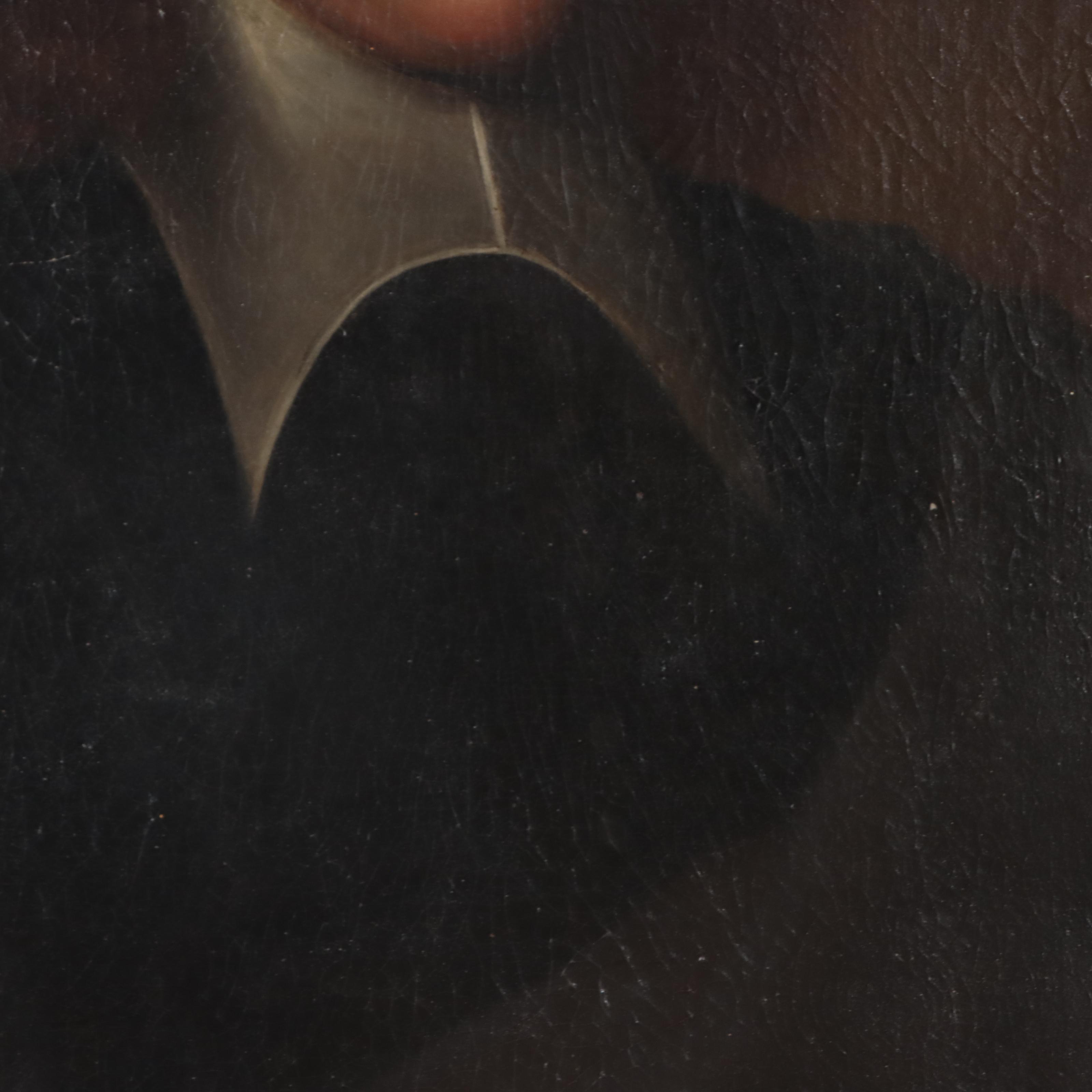 British School Oil Painting of a Clerical Gentleman, 17th or 18th Century