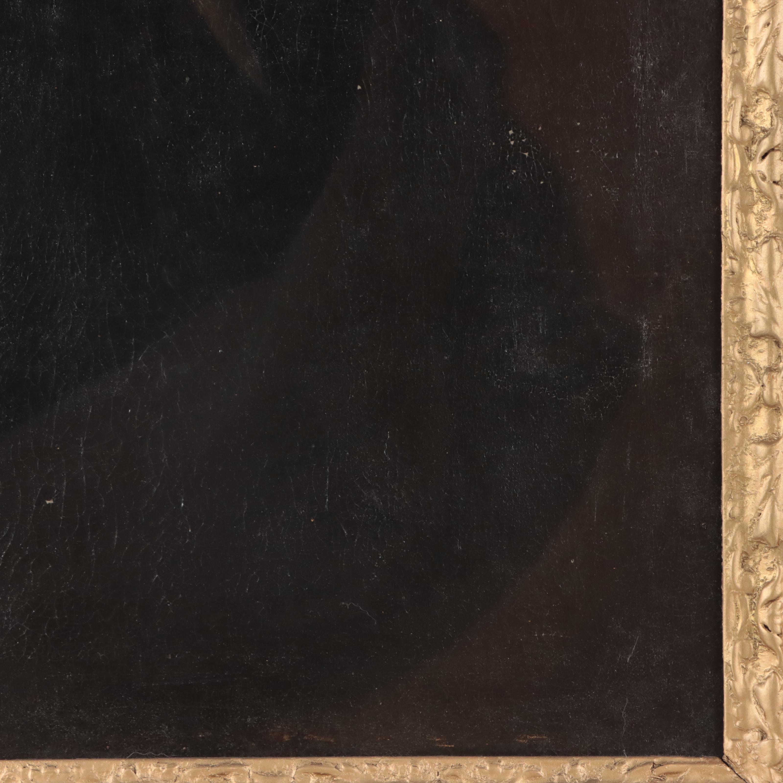 British School Oil Painting of a Clerical Gentleman, 17th or 18th Century