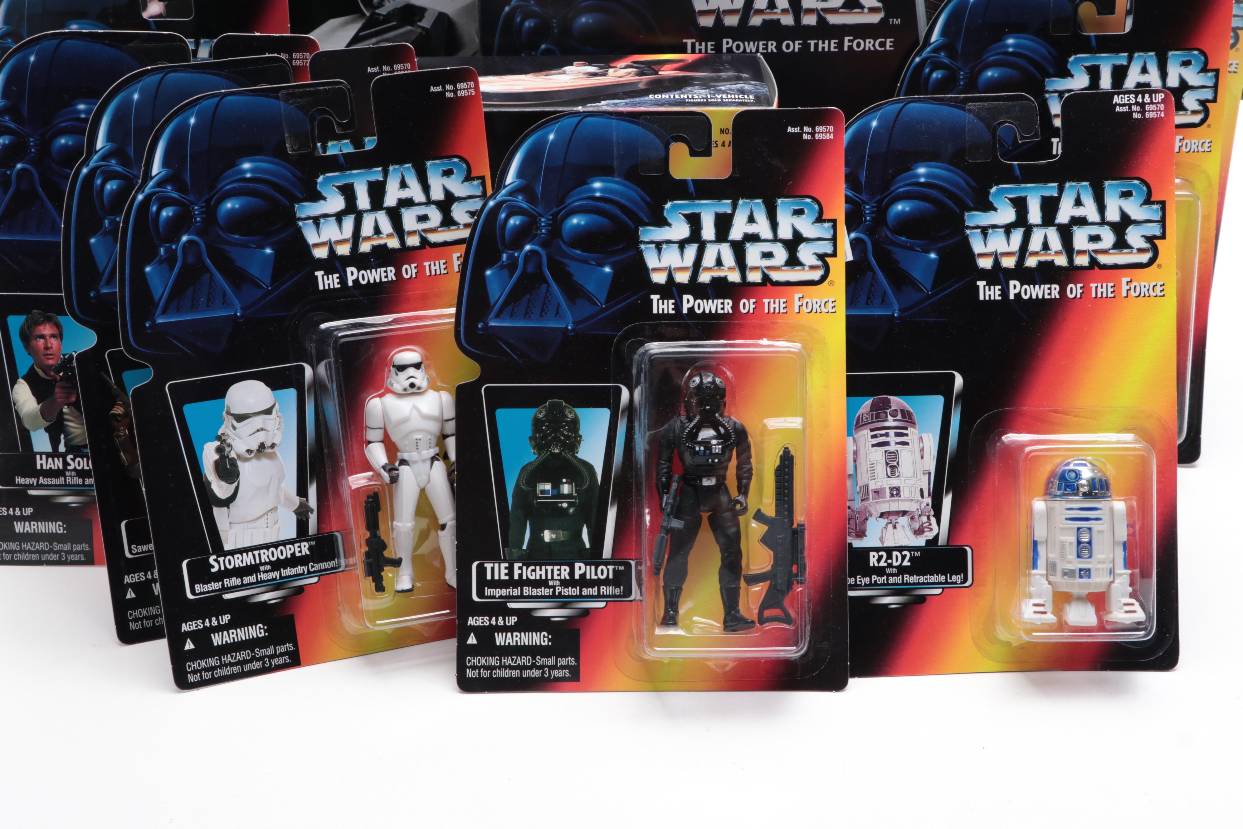 Kenner Star Wars "The Power of the Force" Action Figures, Late 20th Century