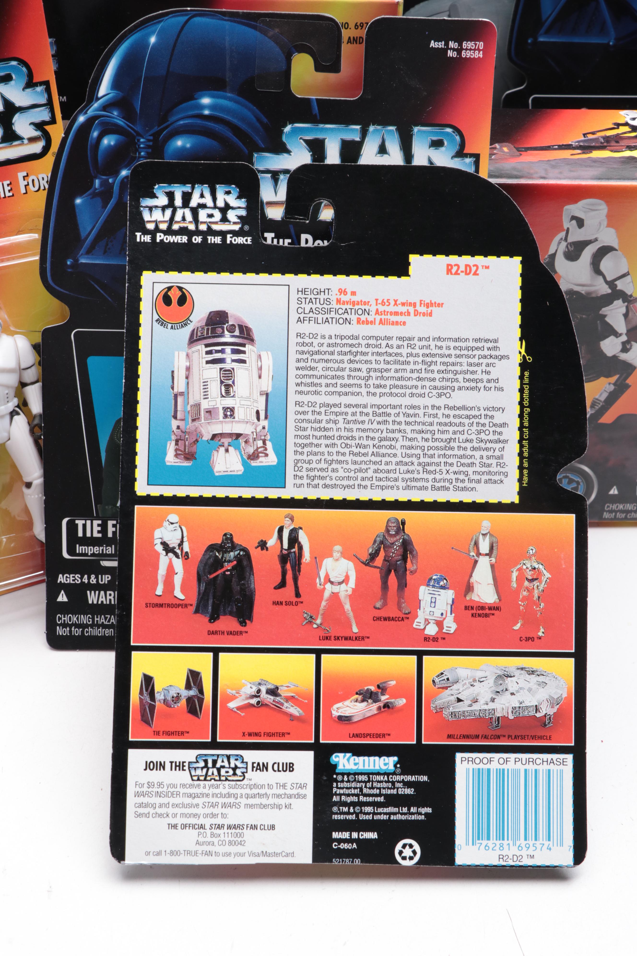 Kenner Star Wars "The Power of the Force" Action Figures, Late 20th Century