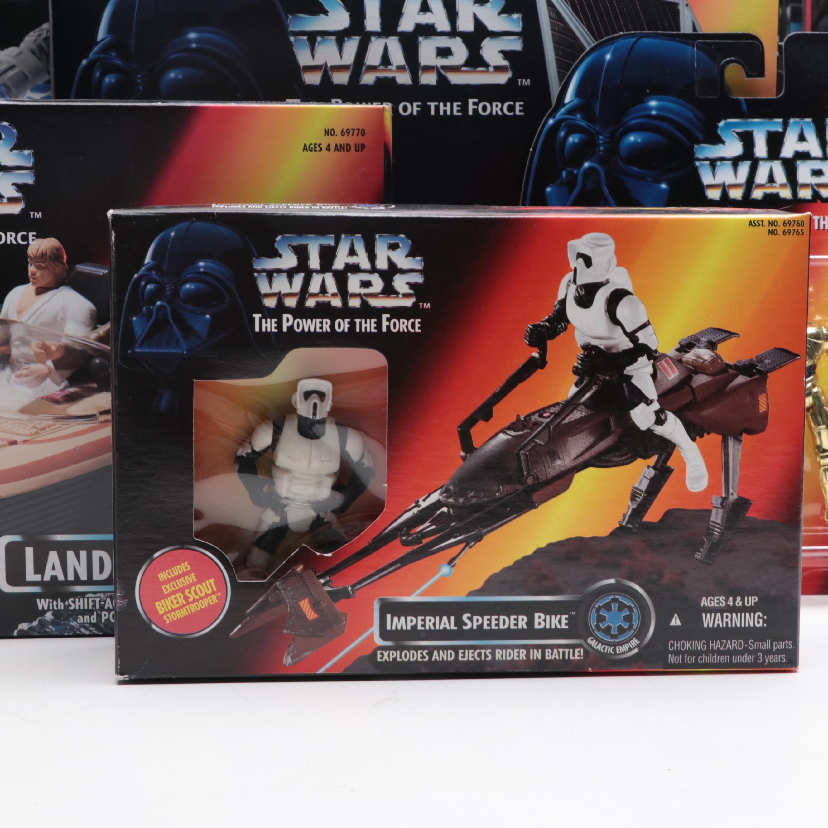 Kenner Star Wars "The Power of the Force" Action Figures, Late 20th Century