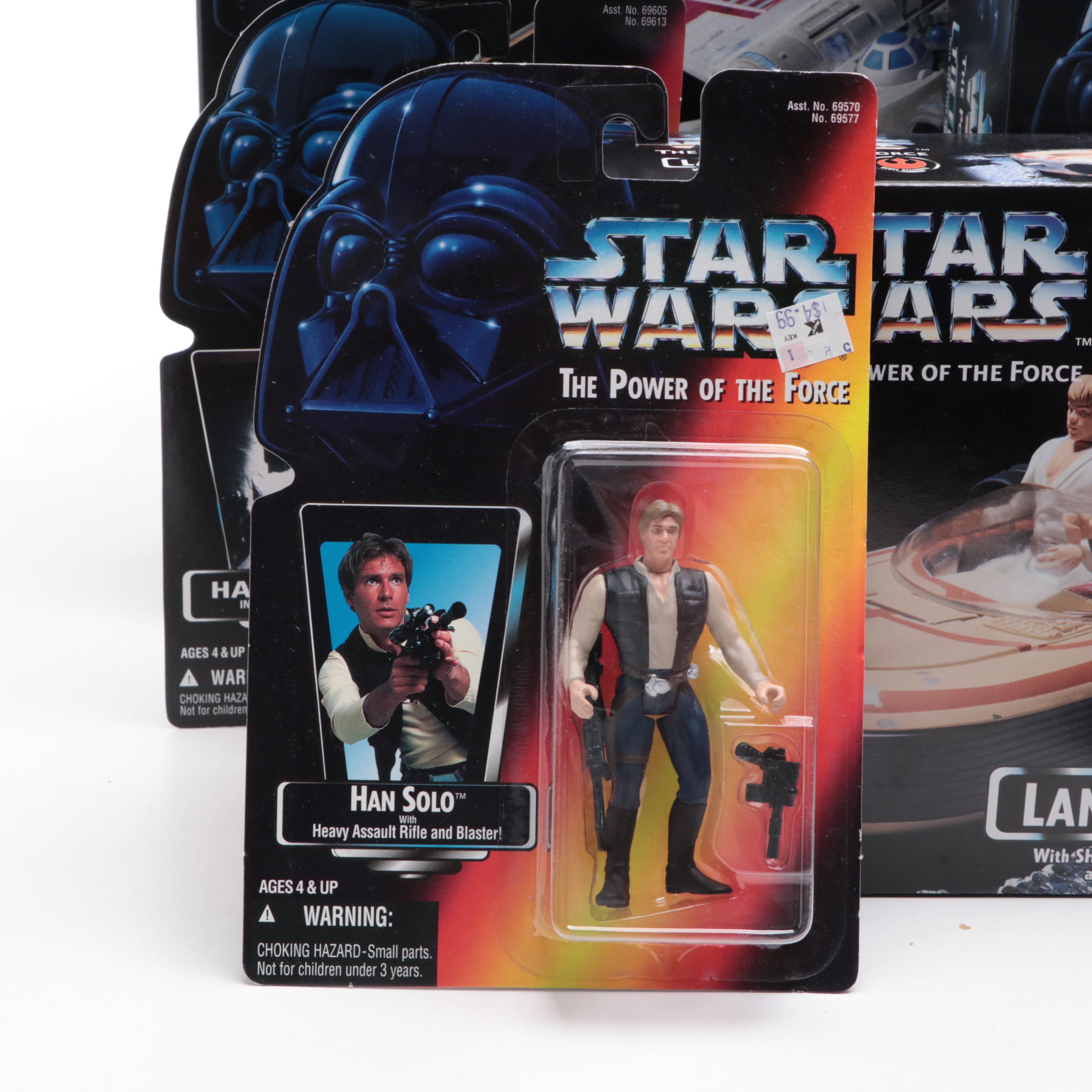 Kenner Star Wars "The Power of the Force" Action Figures, Late 20th Century