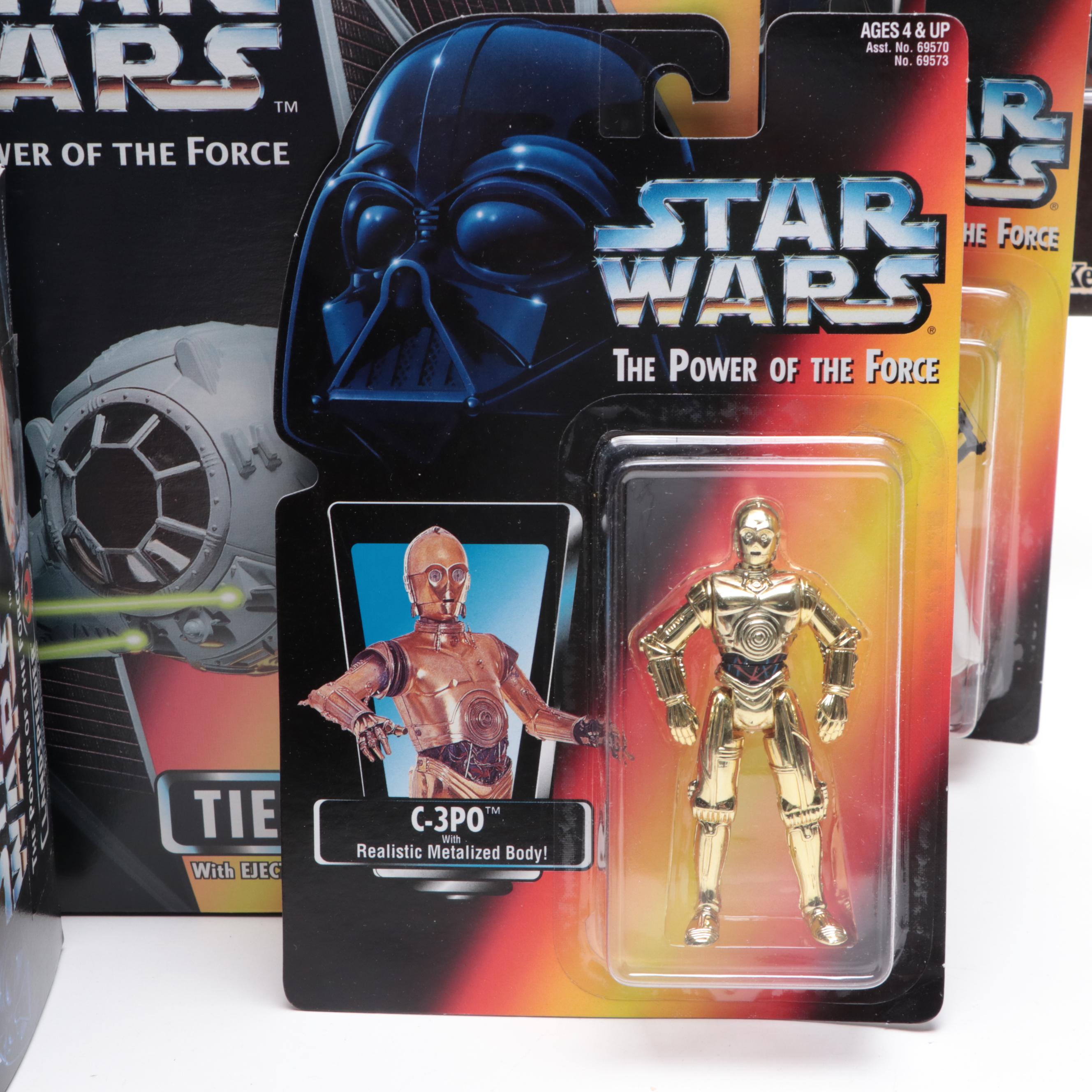 Kenner Star Wars "The Power of the Force" Action Figures, Late 20th Century