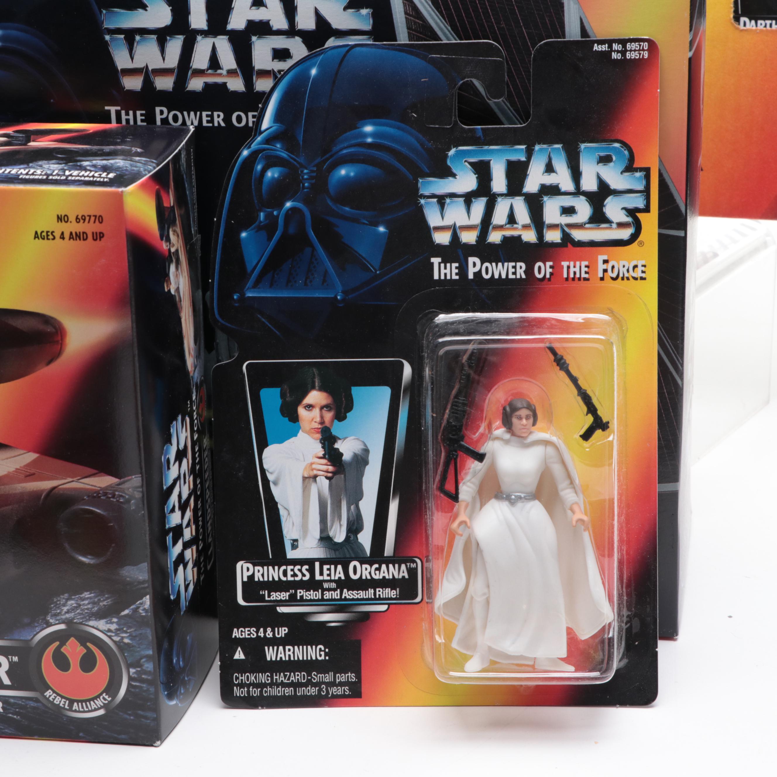 Kenner Star Wars "The Power of the Force" Action Figures, Late 20th Century