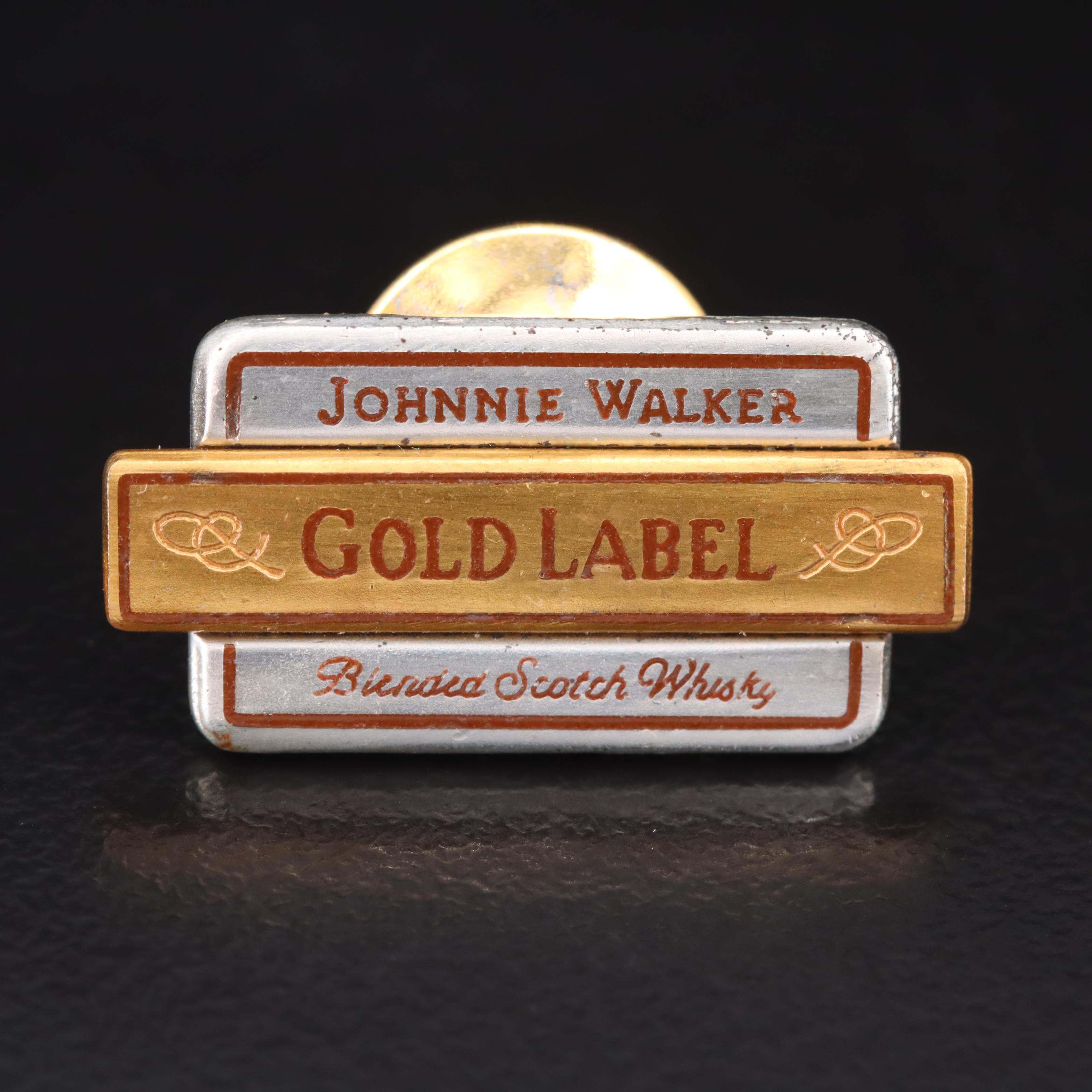 Johnnie Walker "Gold Label" Blended Scotch Whisky Pin