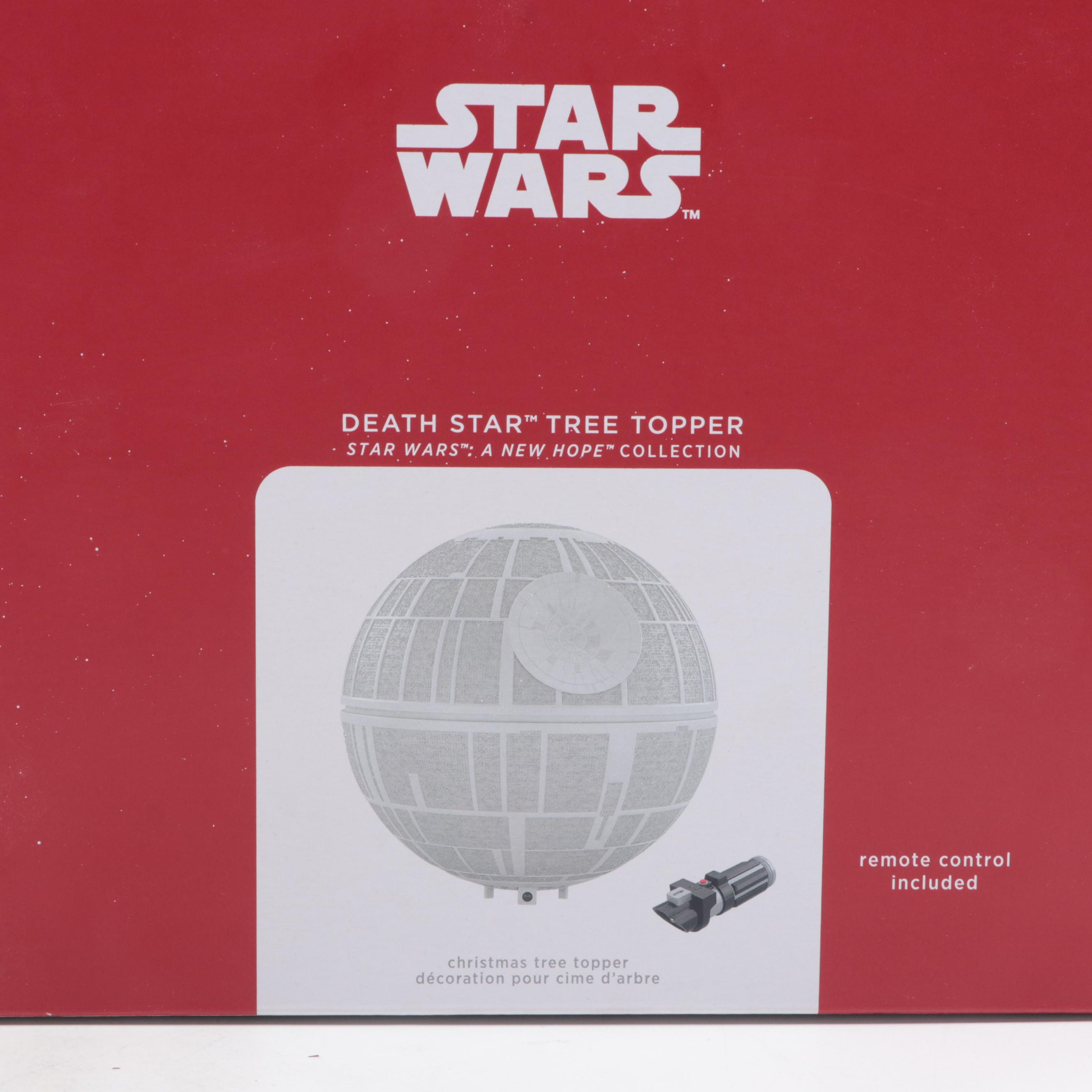 Hallmark Keepsake Star Wars Tree Ornaments With Death Star Tree Topper