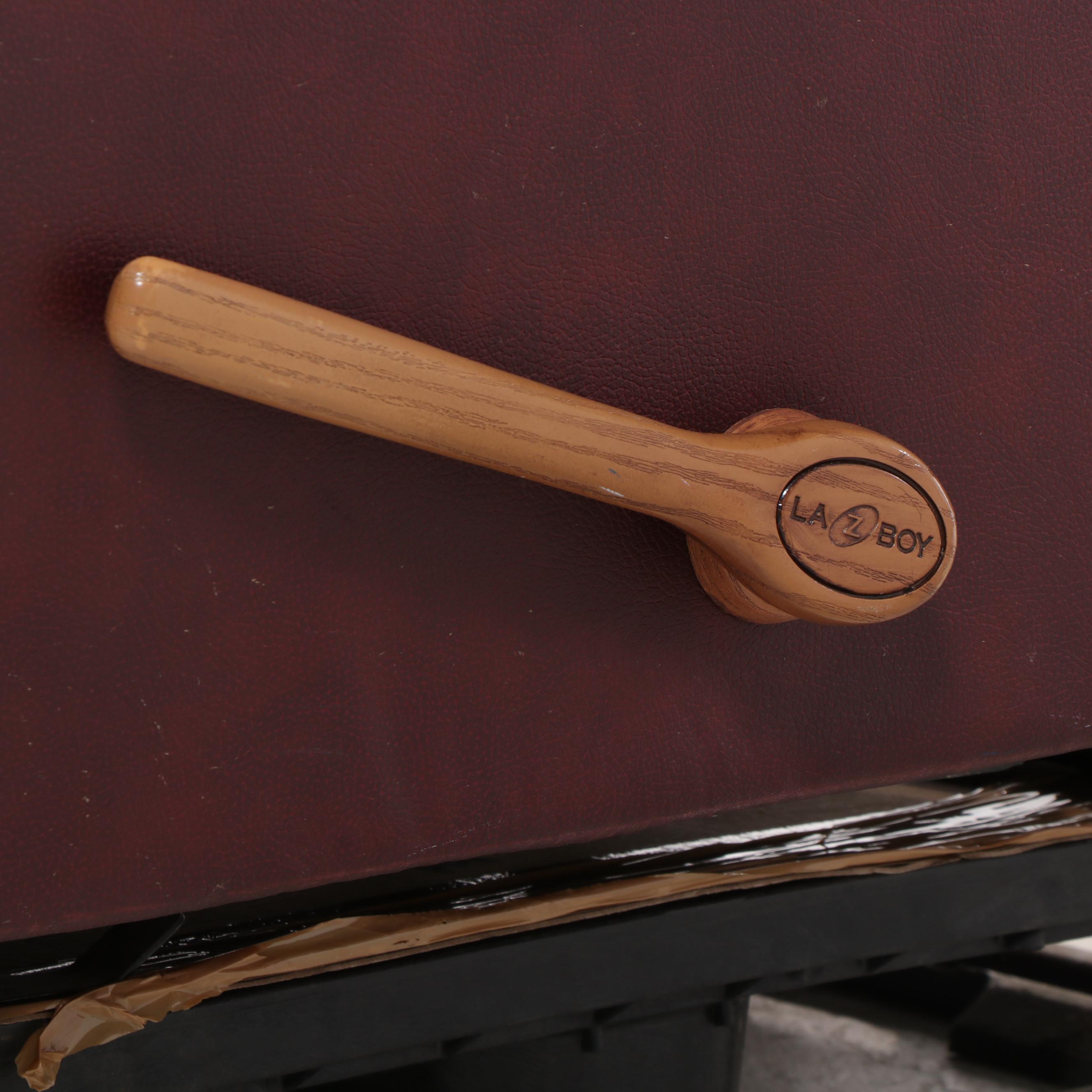 La-Z-Boy Leather-Touch Dual-Reclining Loveseat