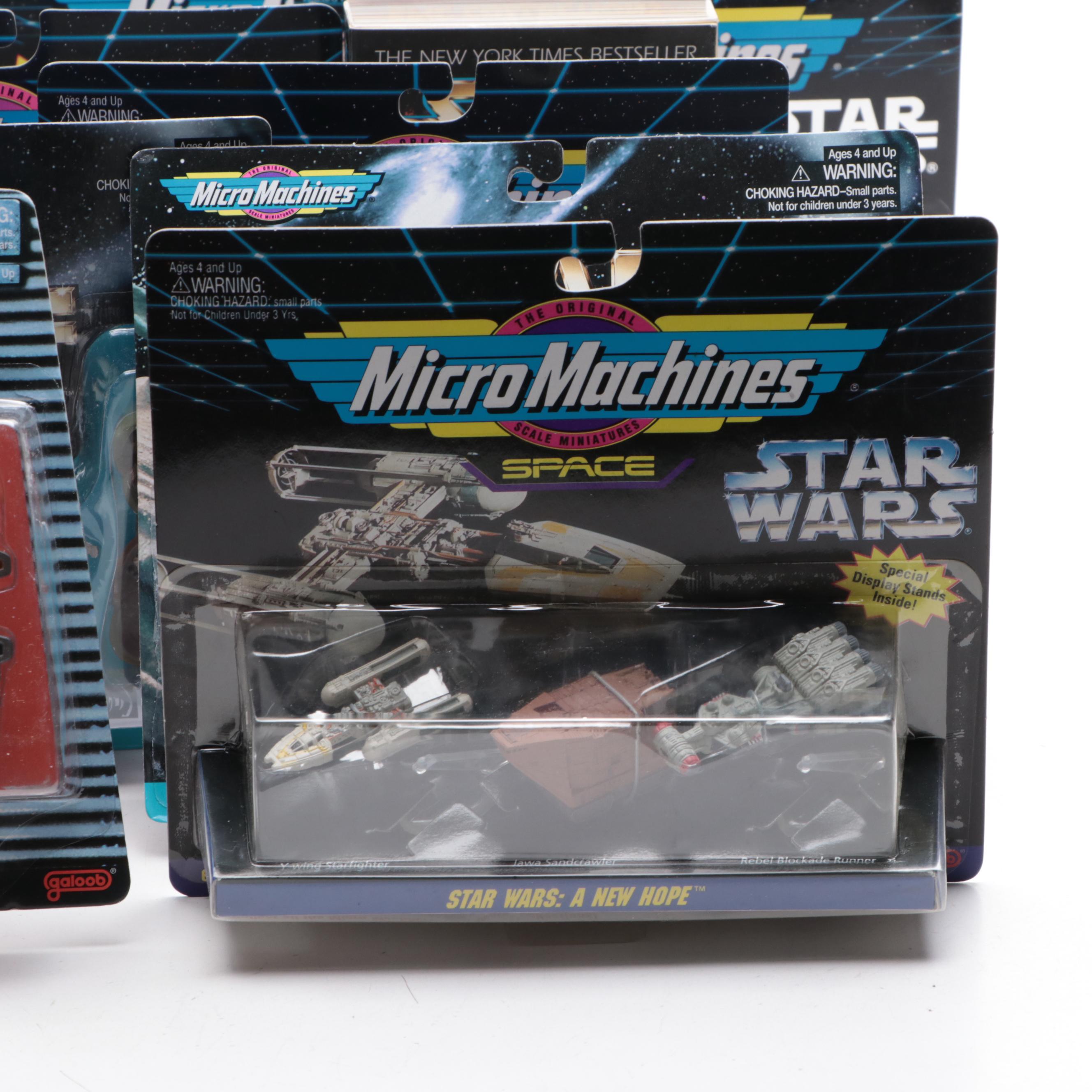 MicroMachines Star Wars Collection with Books and Model Kits